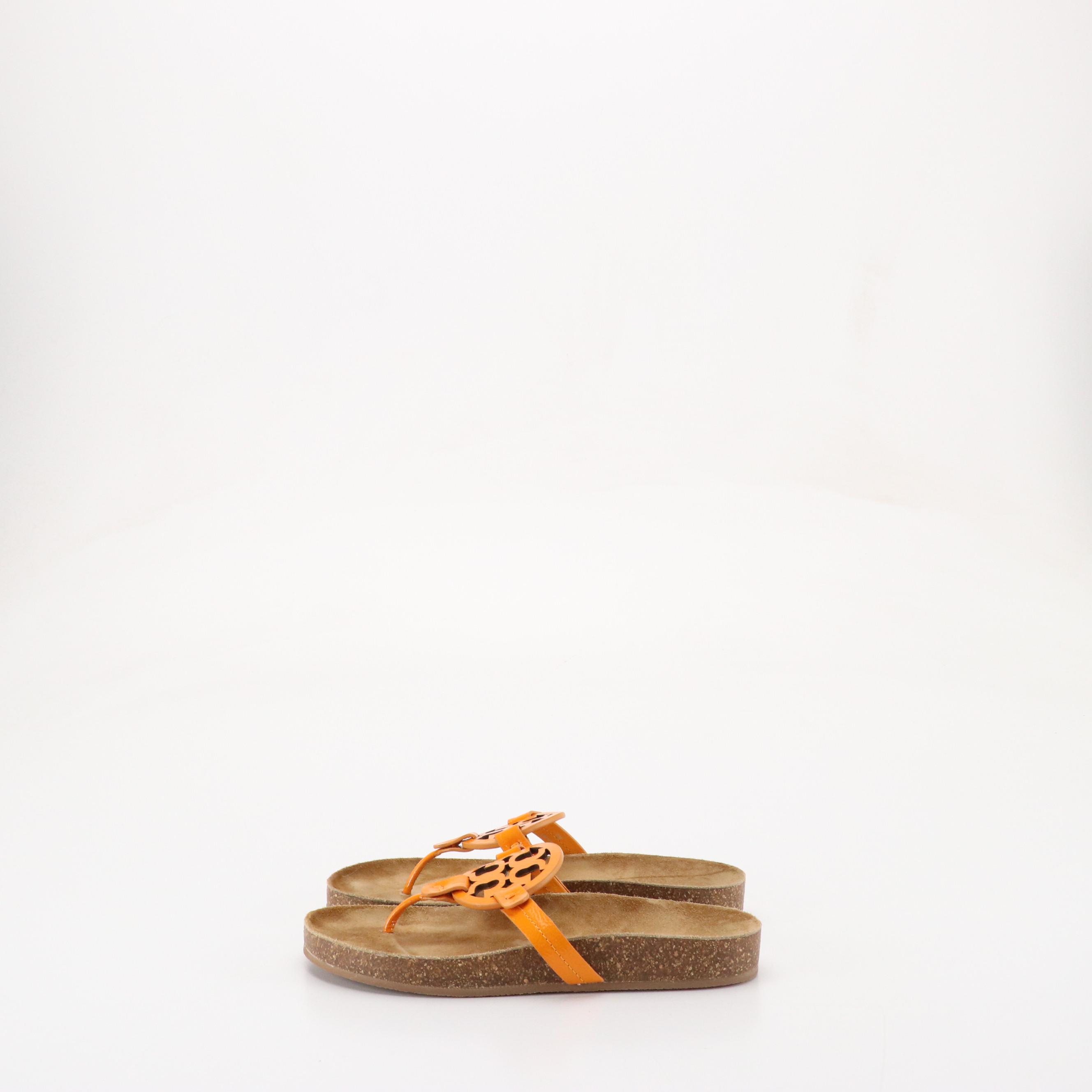 Tory Burch Jelly Thong-Strap Flip Flops and Cork-Sole Sandals