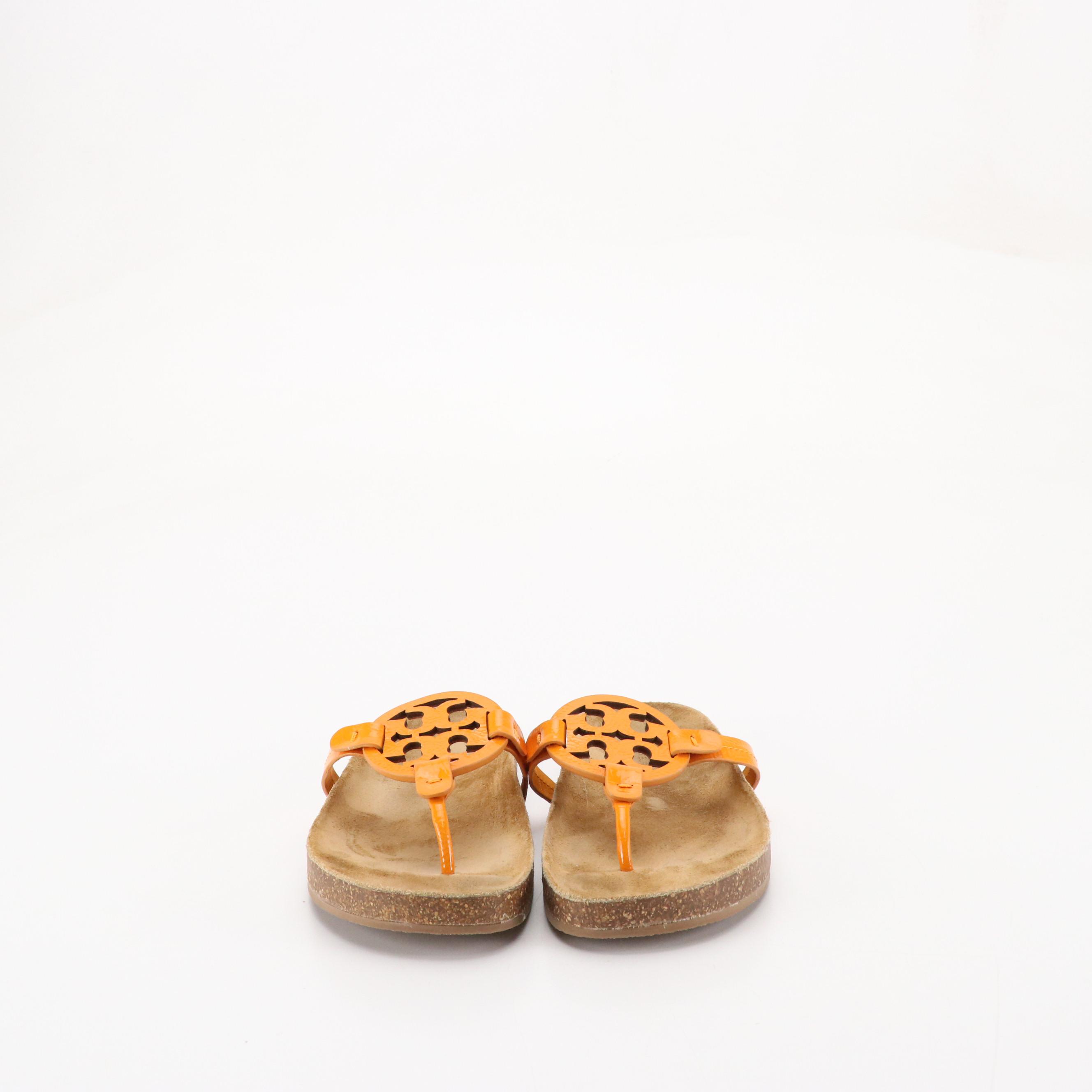 Tory Burch Jelly Thong-Strap Flip Flops and Cork-Sole Sandals