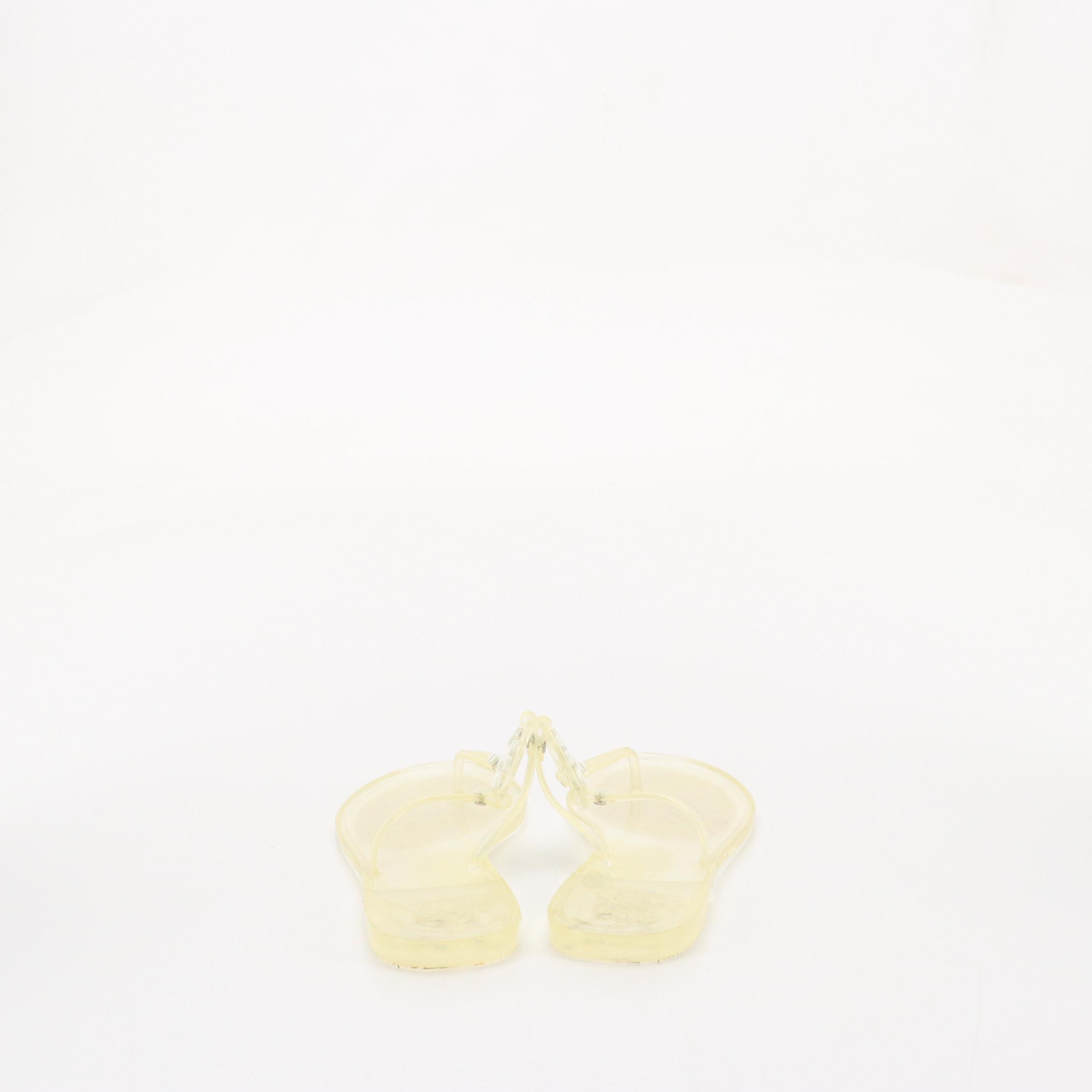 Tory Burch Jelly Thong-Strap Flip Flops and Cork-Sole Sandals