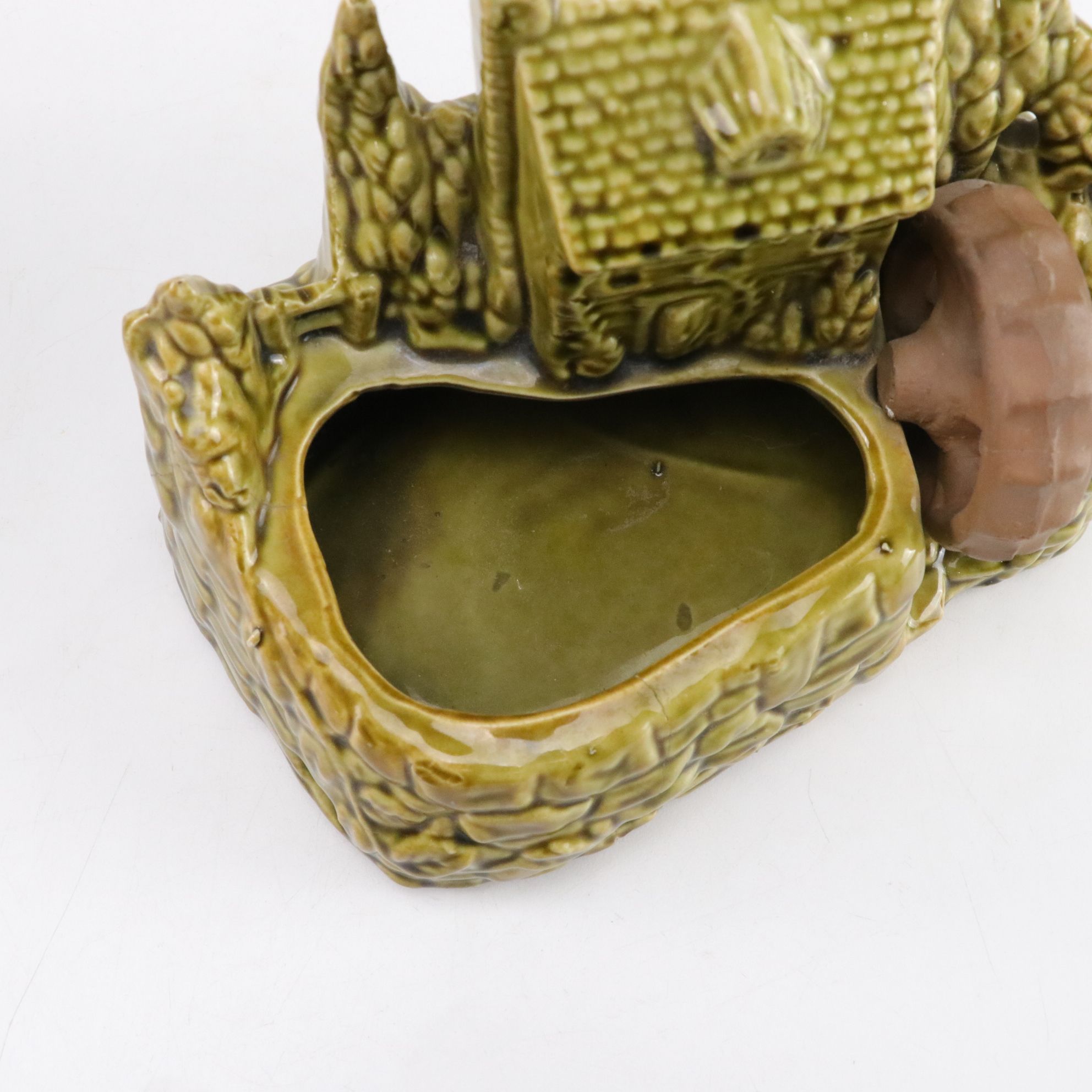 Shawnee Pottery "Old Grist Mill" and Other Ceramic Planters