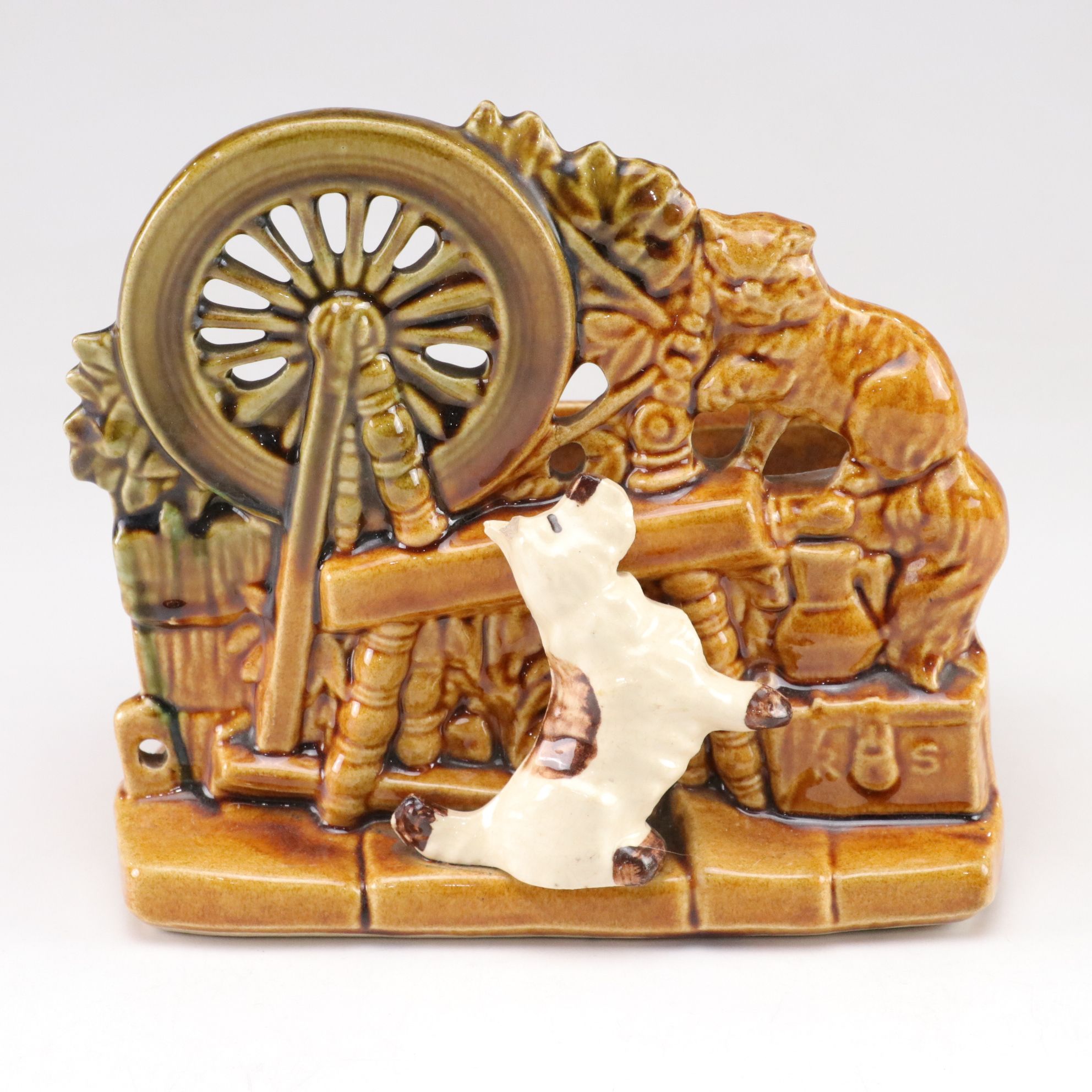 Shawnee Pottery "Old Grist Mill" and Other Ceramic Planters