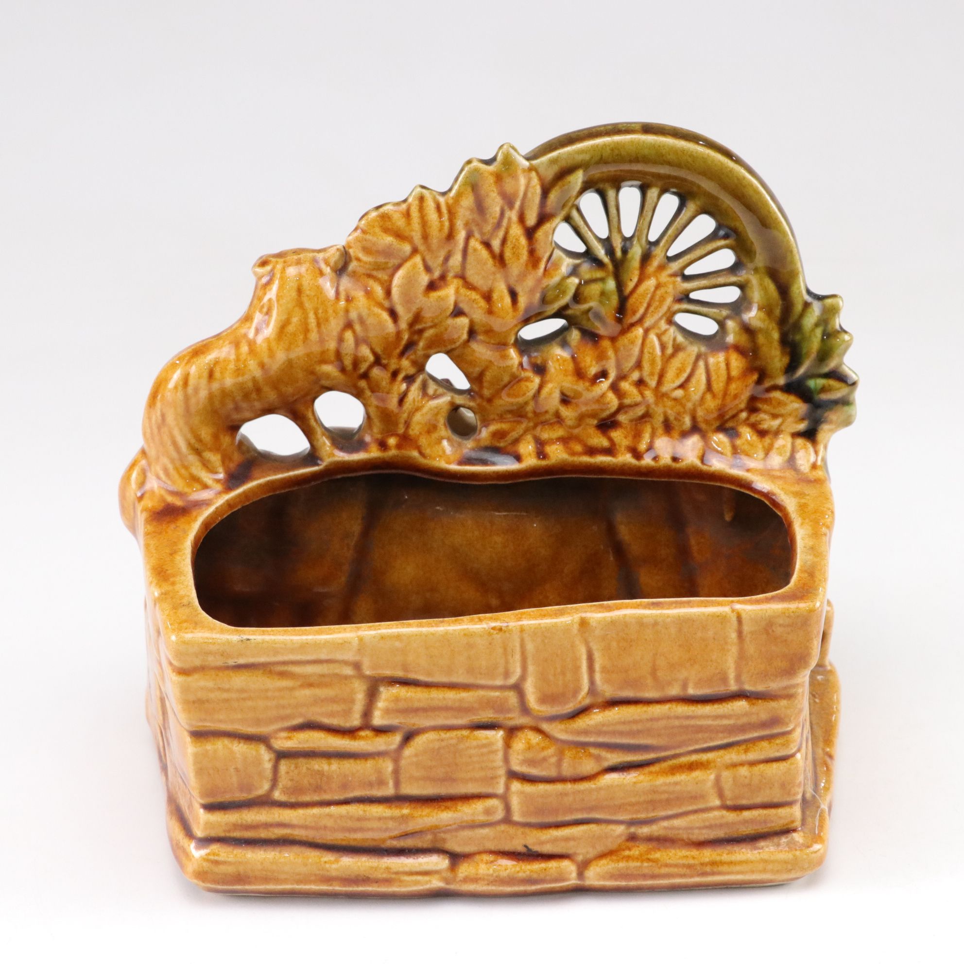 Shawnee Pottery "Old Grist Mill" and Other Ceramic Planters