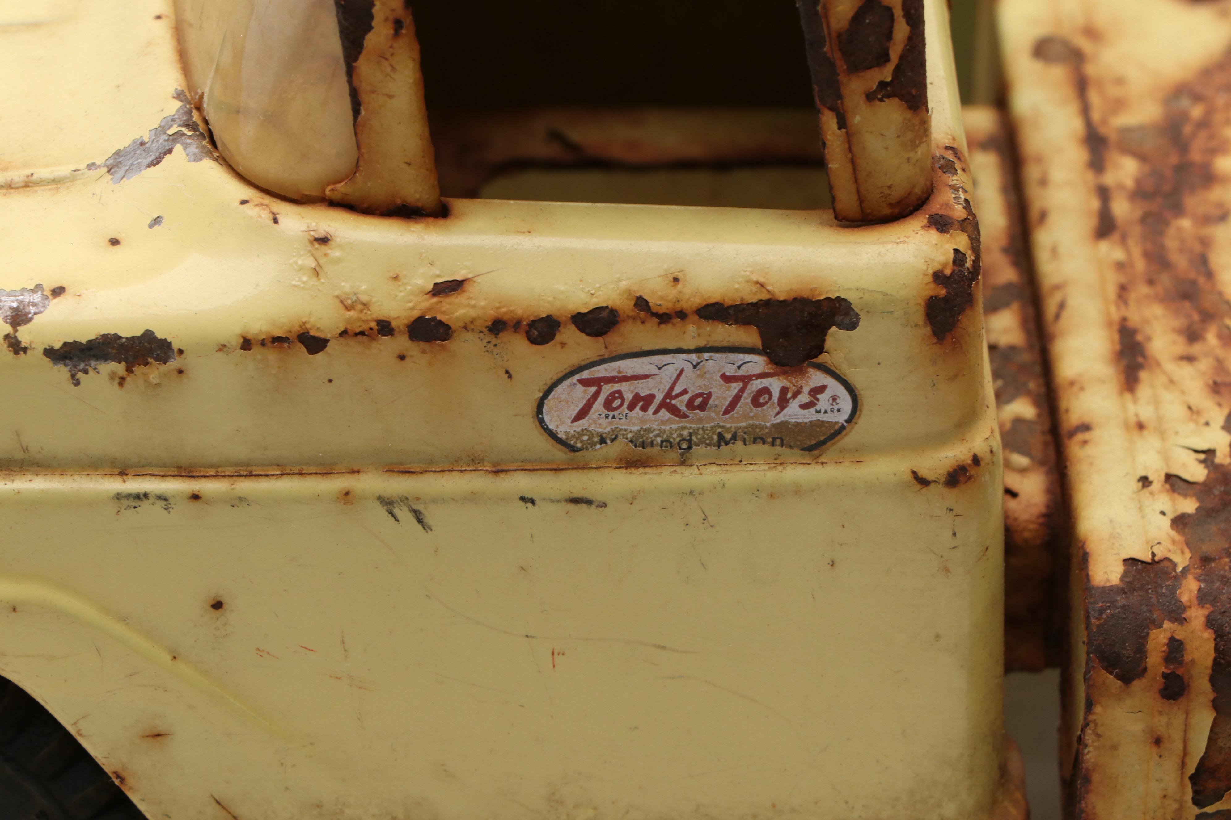 Tonka Diecast Metal Trucks, Mid-20th Century