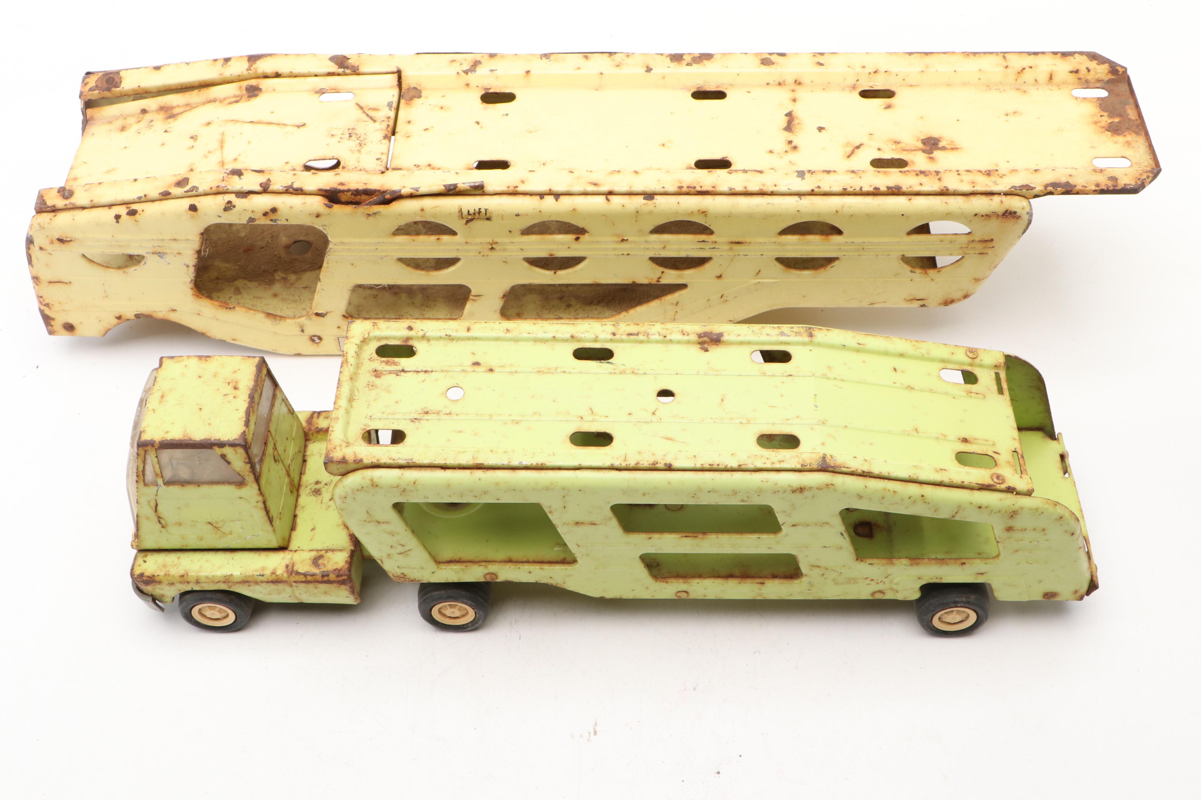 Tonka Diecast Metal Trucks, Mid-20th Century