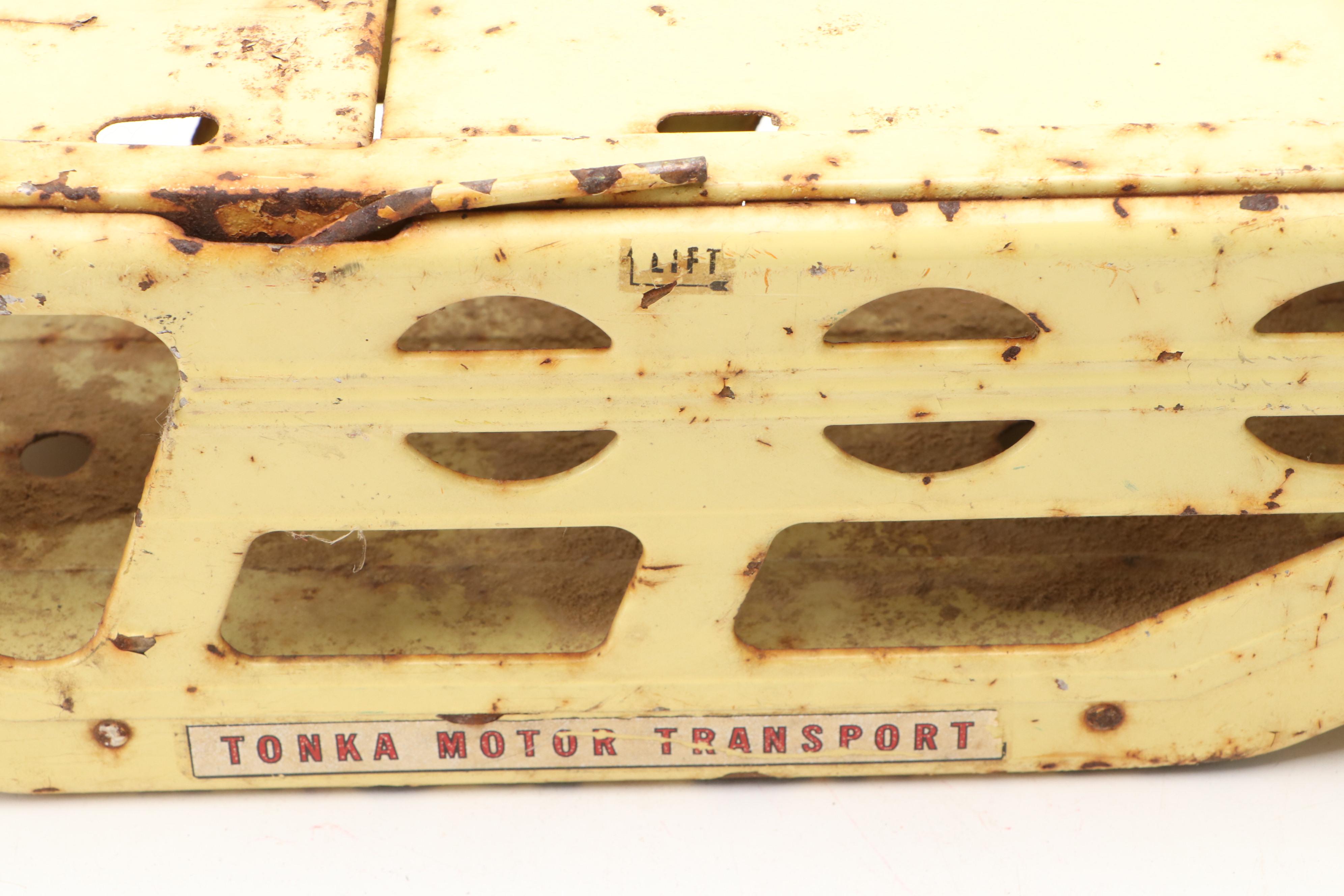 Tonka Diecast Metal Trucks, Mid-20th Century