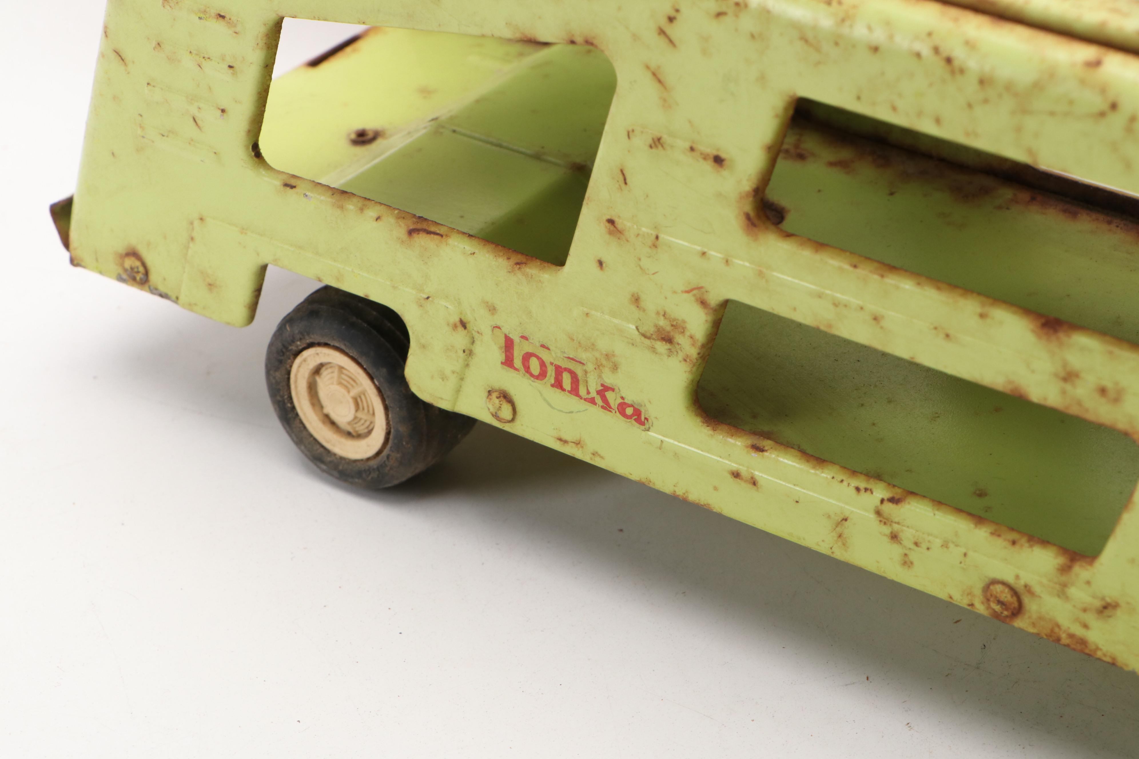 Tonka Diecast Metal Trucks, Mid-20th Century