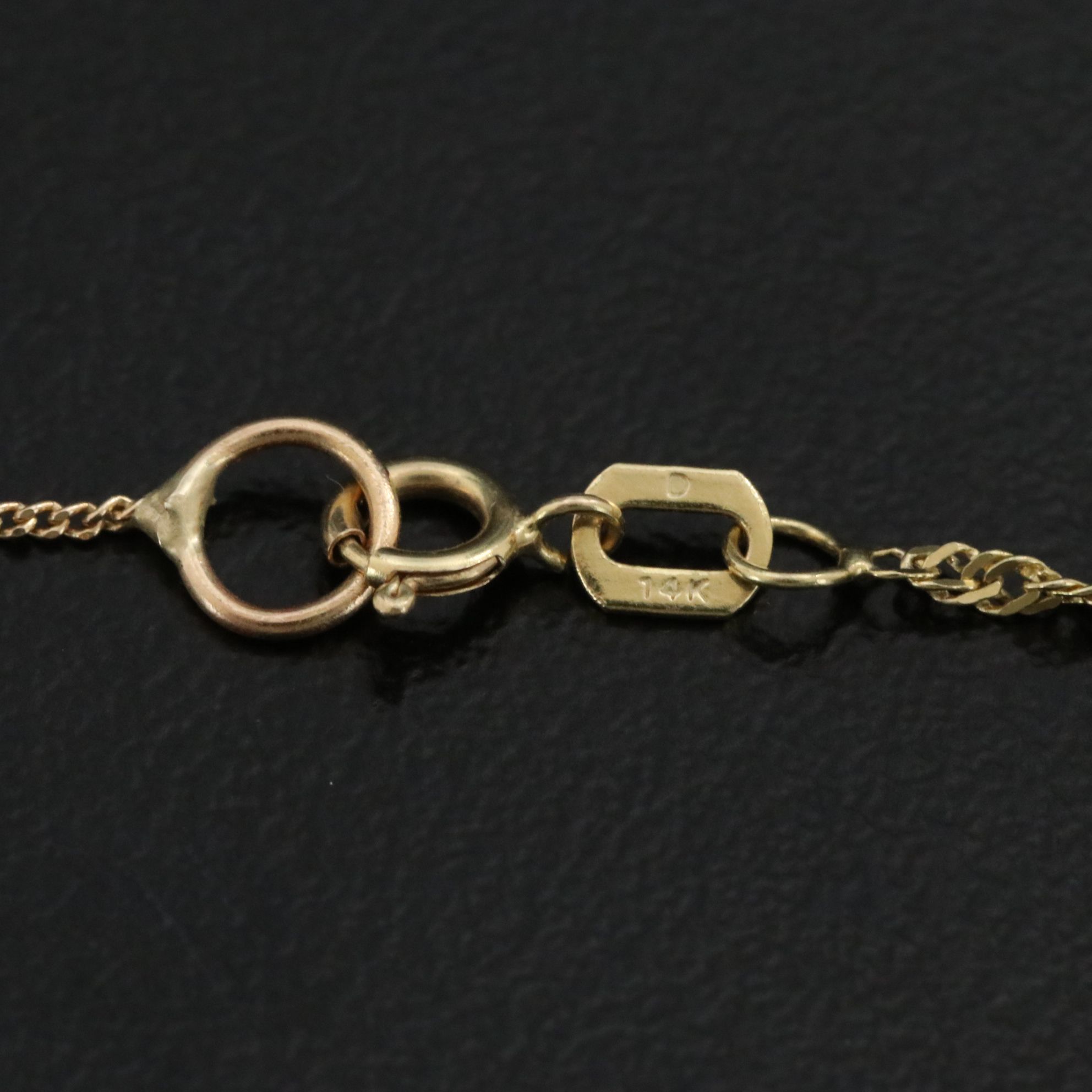 10K Mystic Topaz and Diamond Pendant on 14K Chain