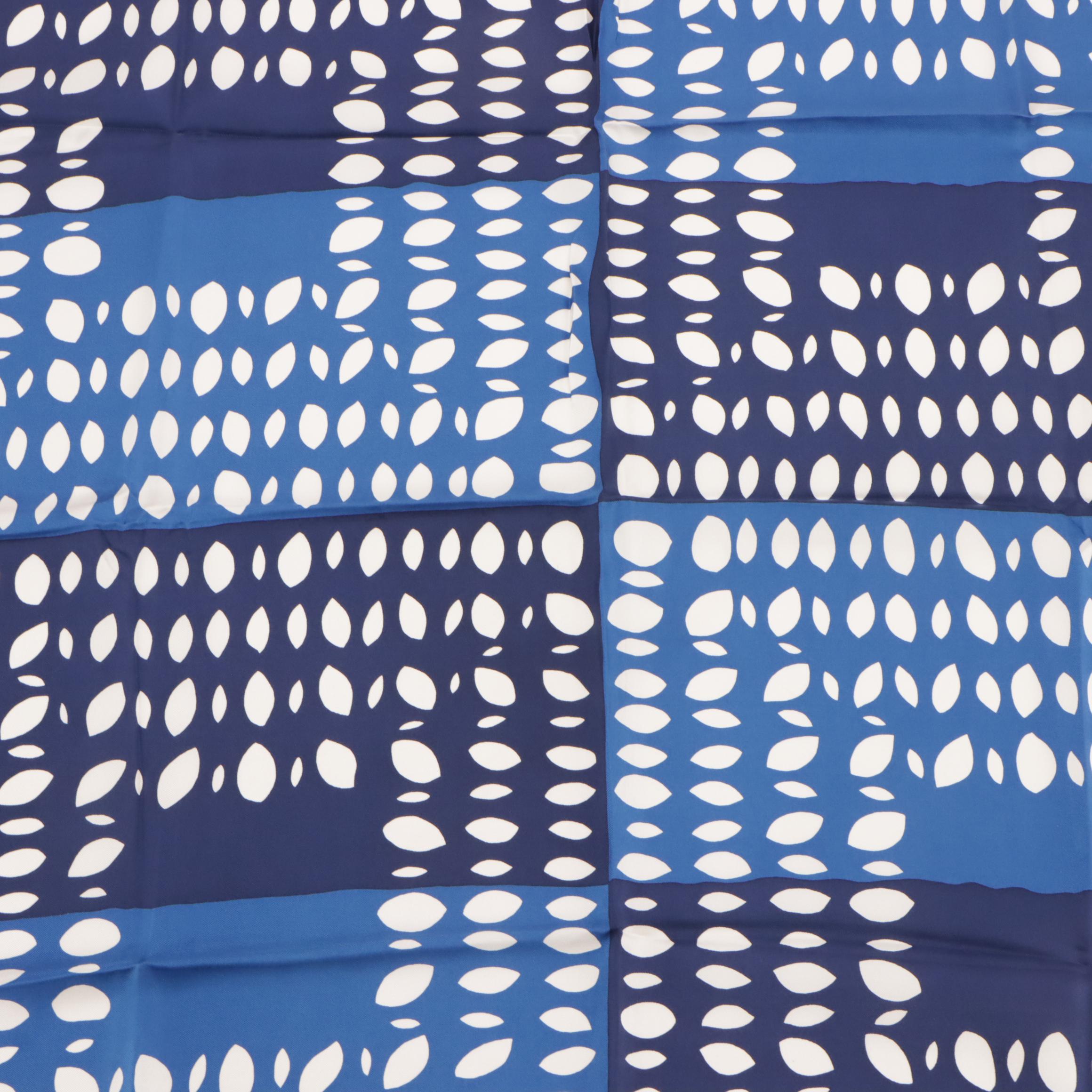 Christian Dior Baroque and Color Block Print Scarves in Silk Twill