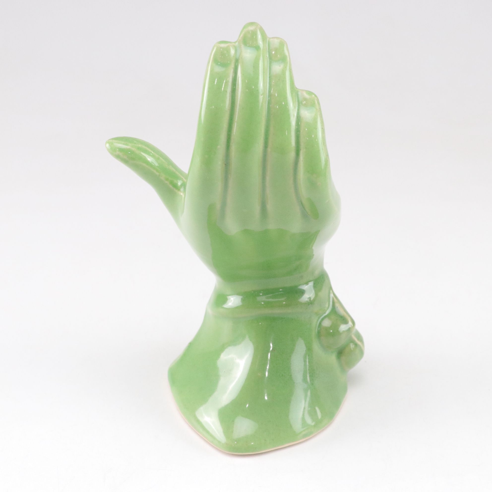 McCoy Pottery Hand Planter & Other Ceramic Vases, Mid-20th Century
