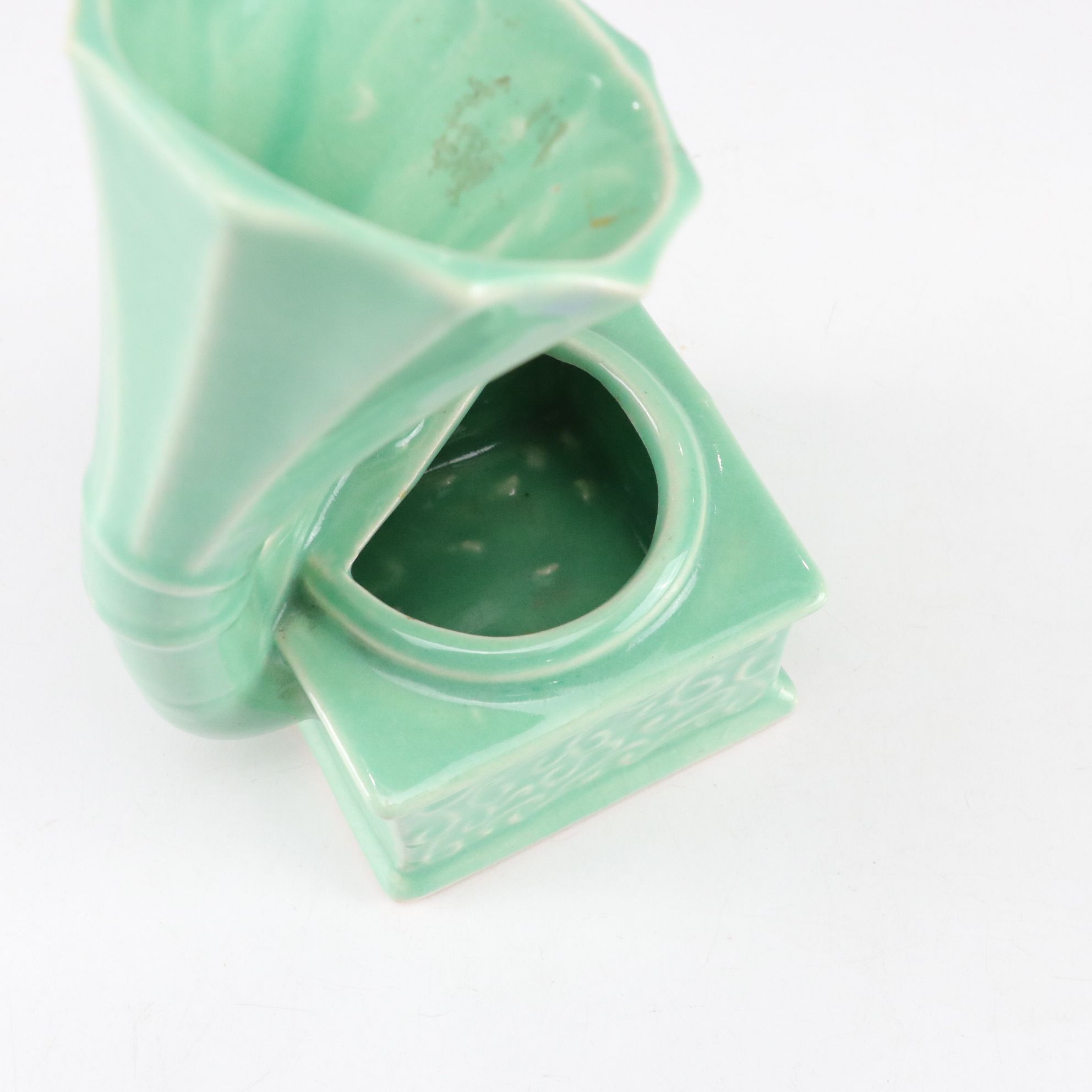 McCoy Pottery Hand Planter & Other Ceramic Vases, Mid-20th Century