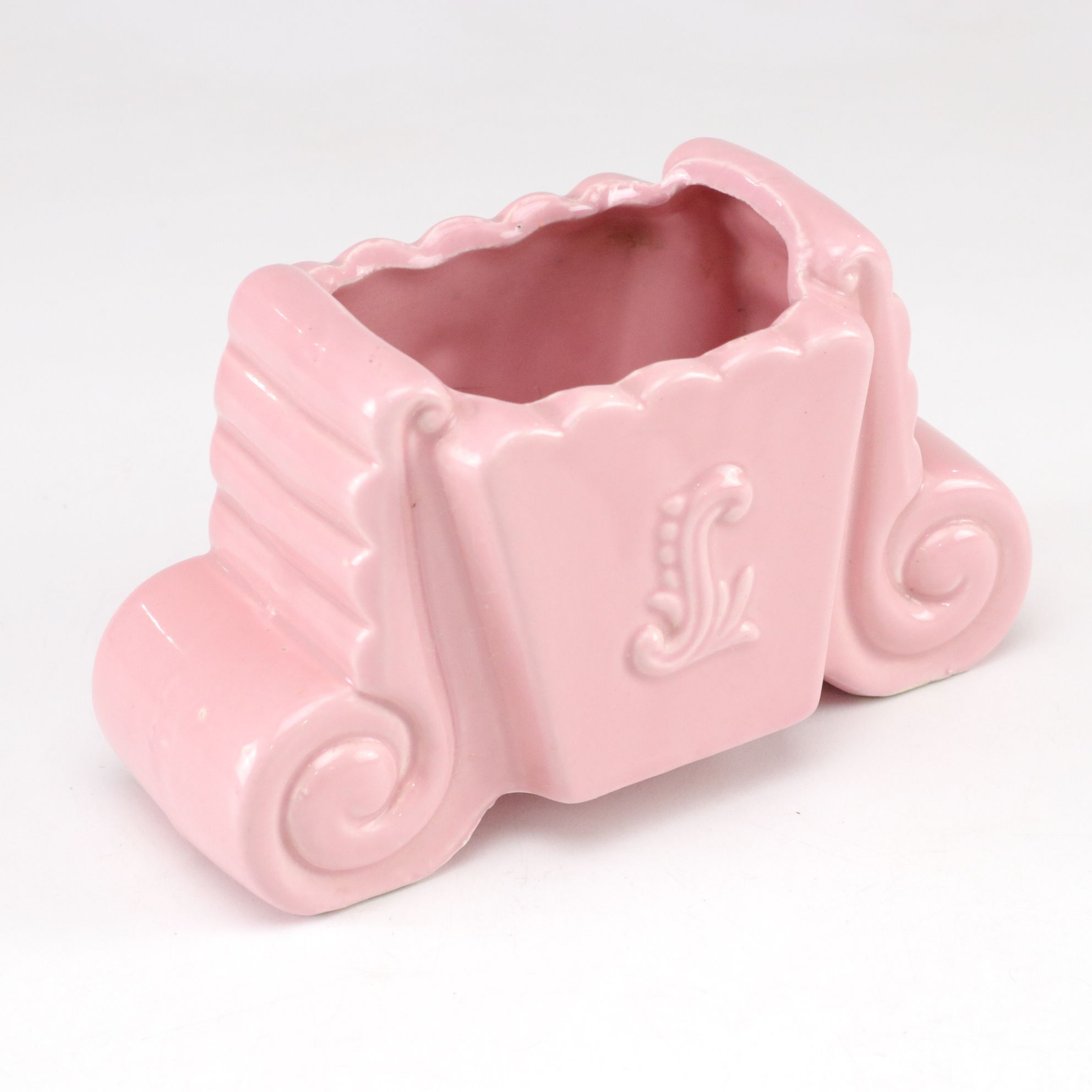 McCoy Pottery Hand Planter & Other Ceramic Vases, Mid-20th Century