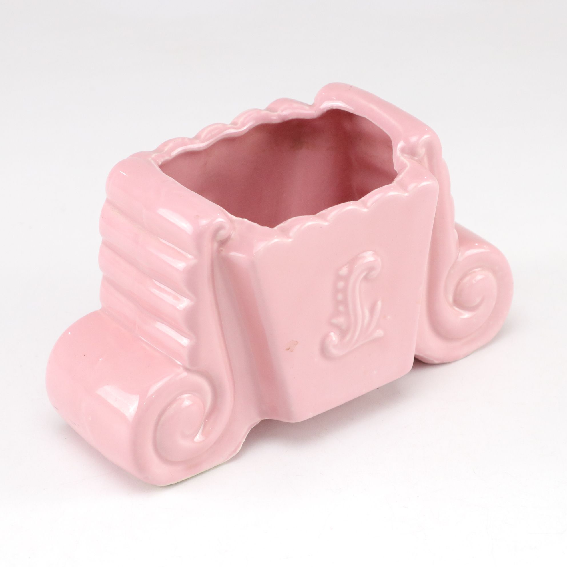 McCoy Pottery Hand Planter & Other Ceramic Vases, Mid-20th Century