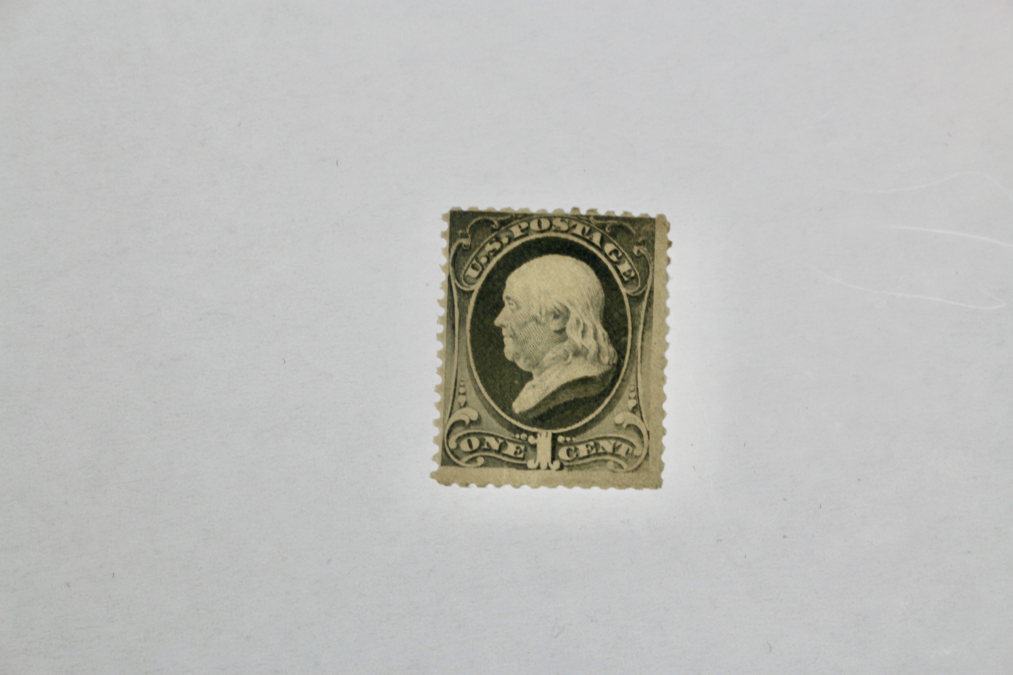 Seven Early Mint Condition U.S. Postage Stamps, Scott 205 to 250