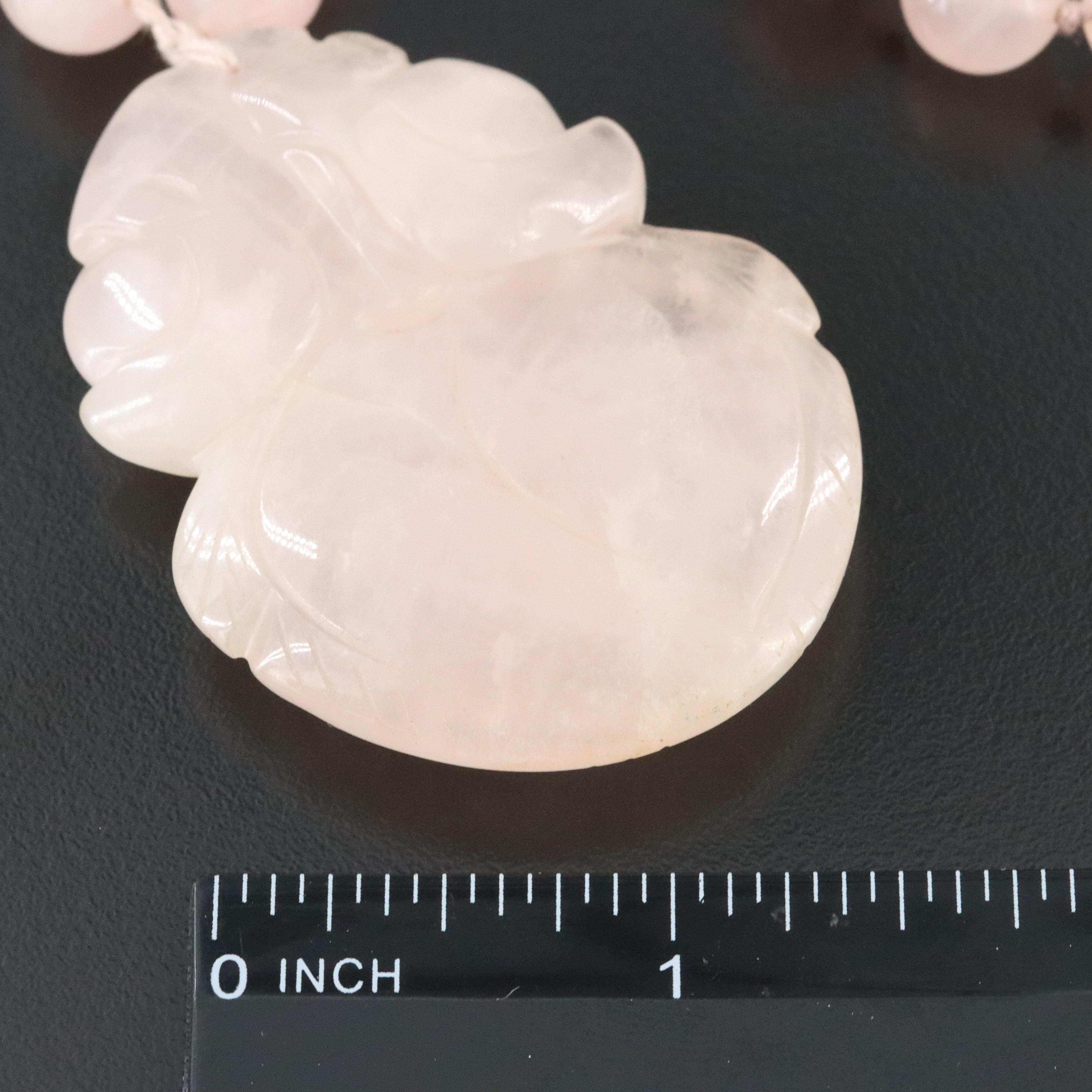 Rose Quartz Necklace