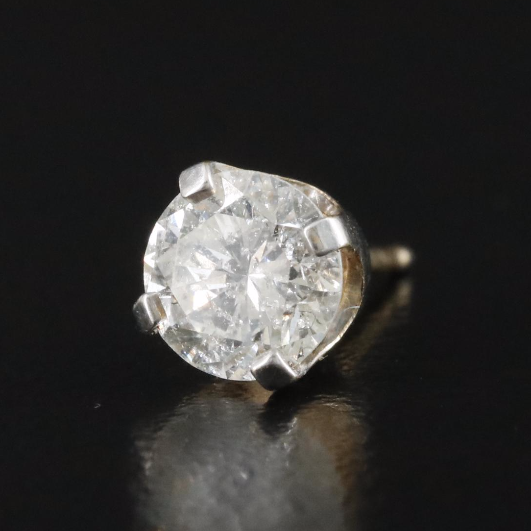 14K 1.26 CTW Diamond Stud Earrings