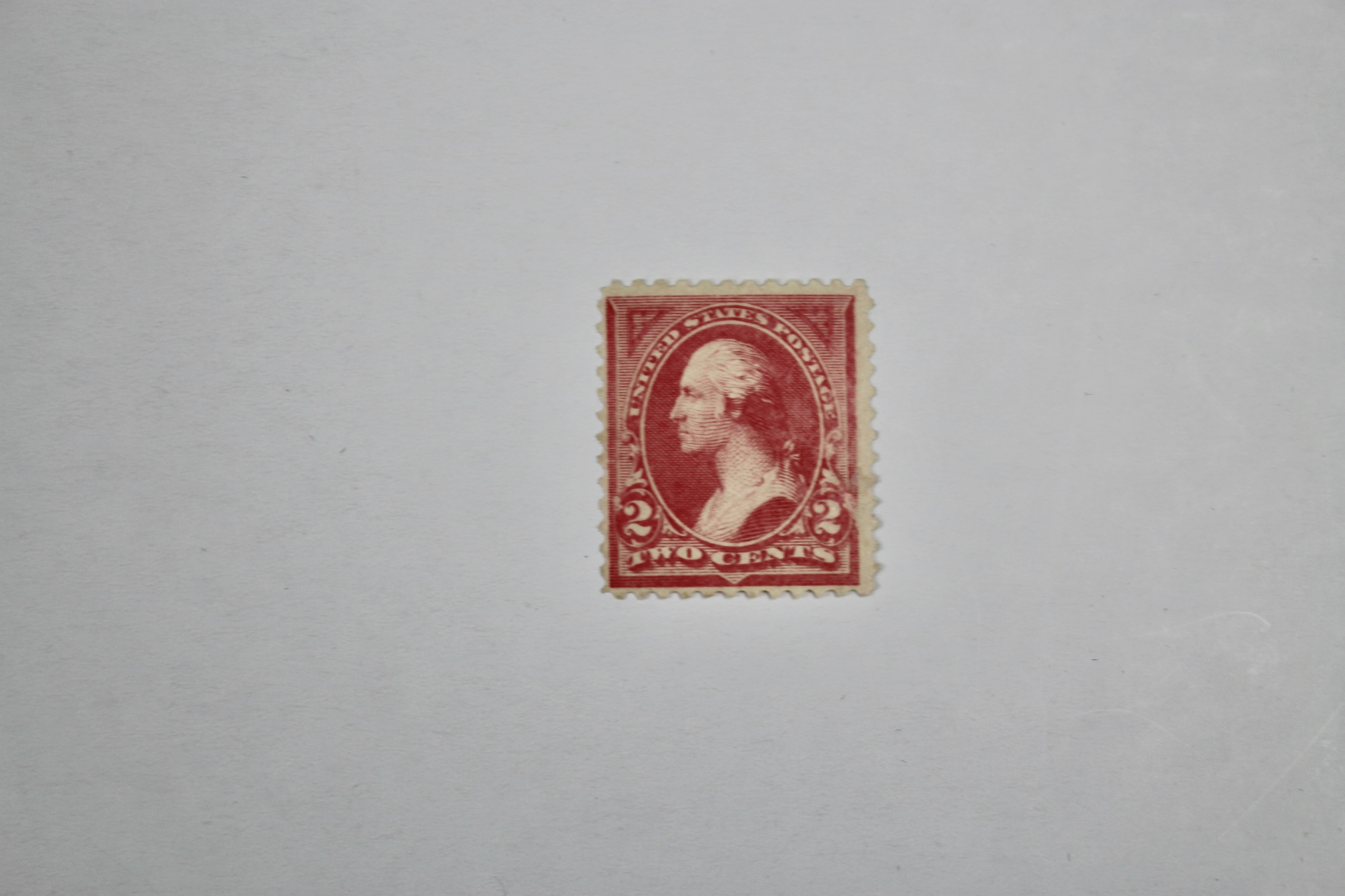 Seven Early Mint Condition U.S. Postage Stamps, Scott 205 to 250