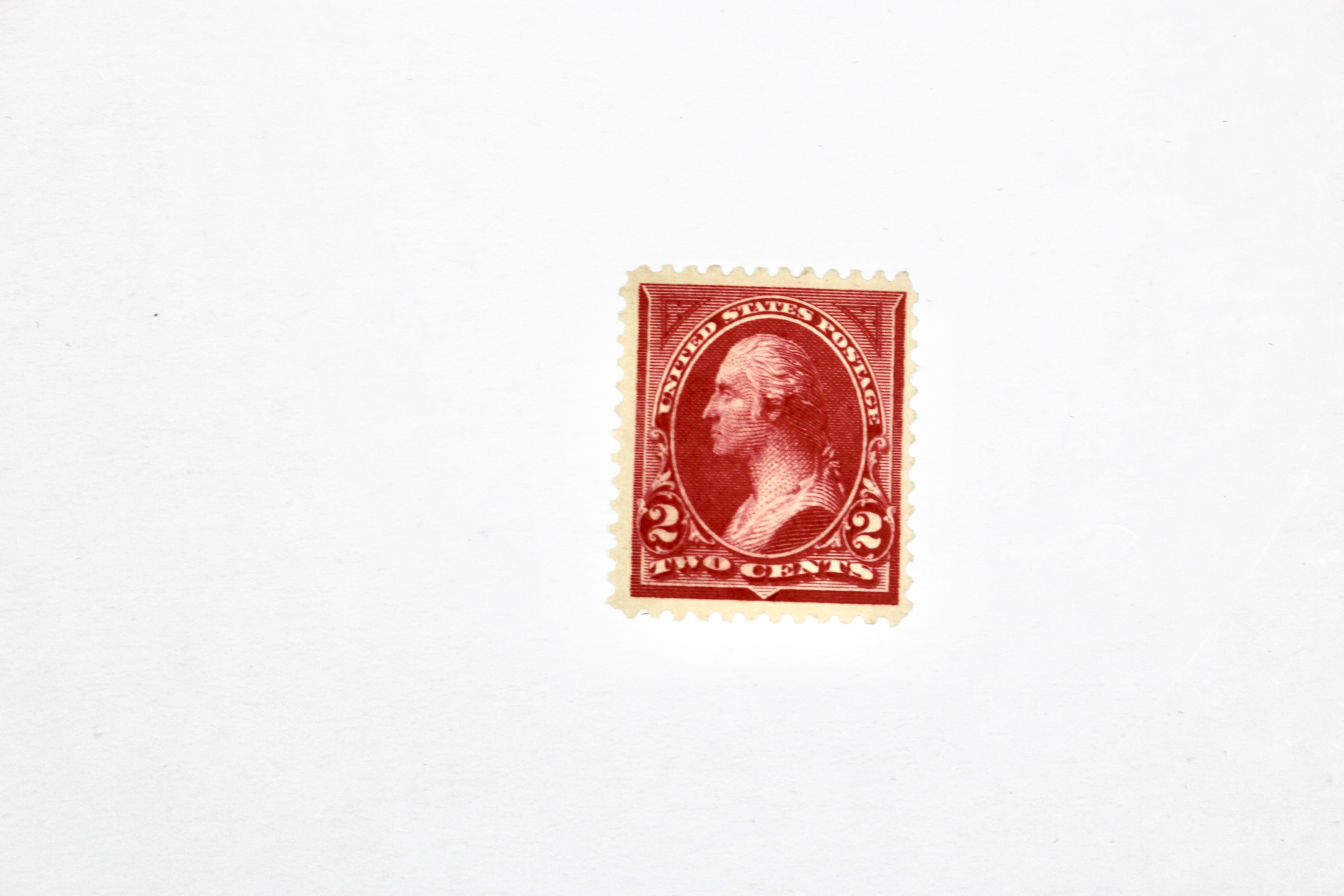 Seven Early Mint Condition U.S. Postage Stamps, Scott 205 to 250