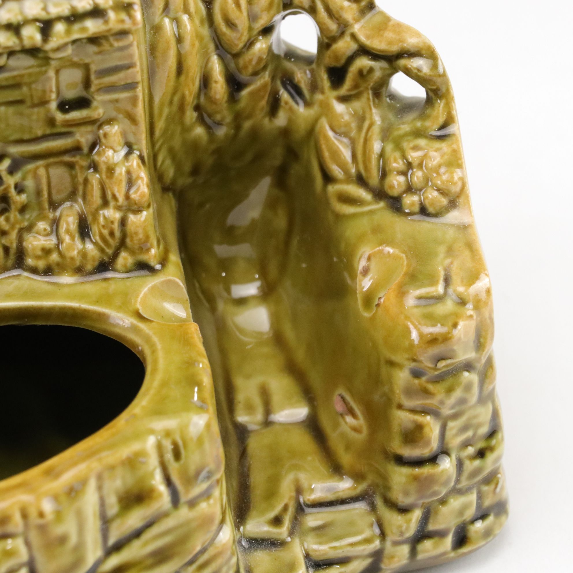 Shawnee Pottery "Old Grist Mill" and Other Ceramic Planters