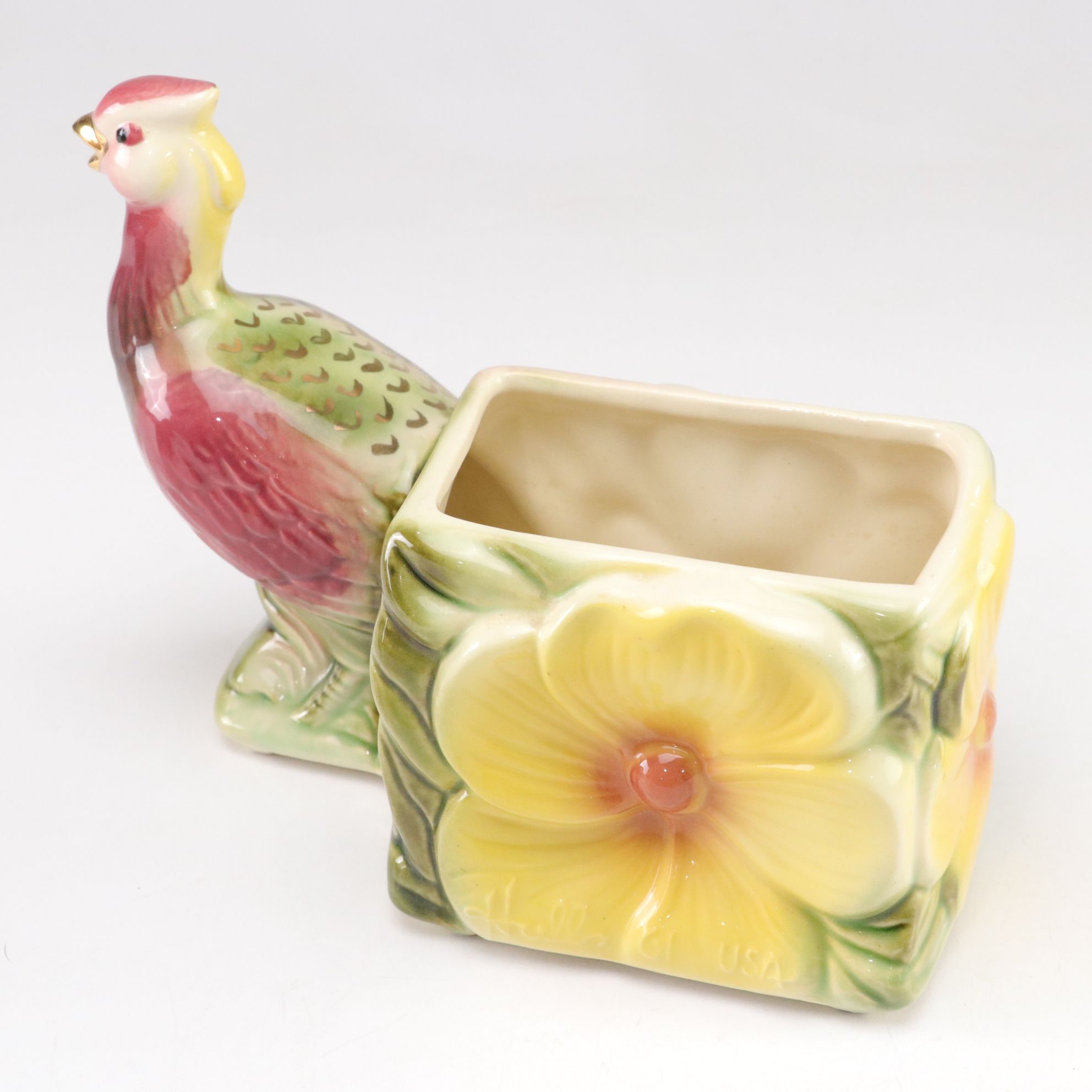 Shawnee Pottery "Old Grist Mill" and Other Ceramic Planters