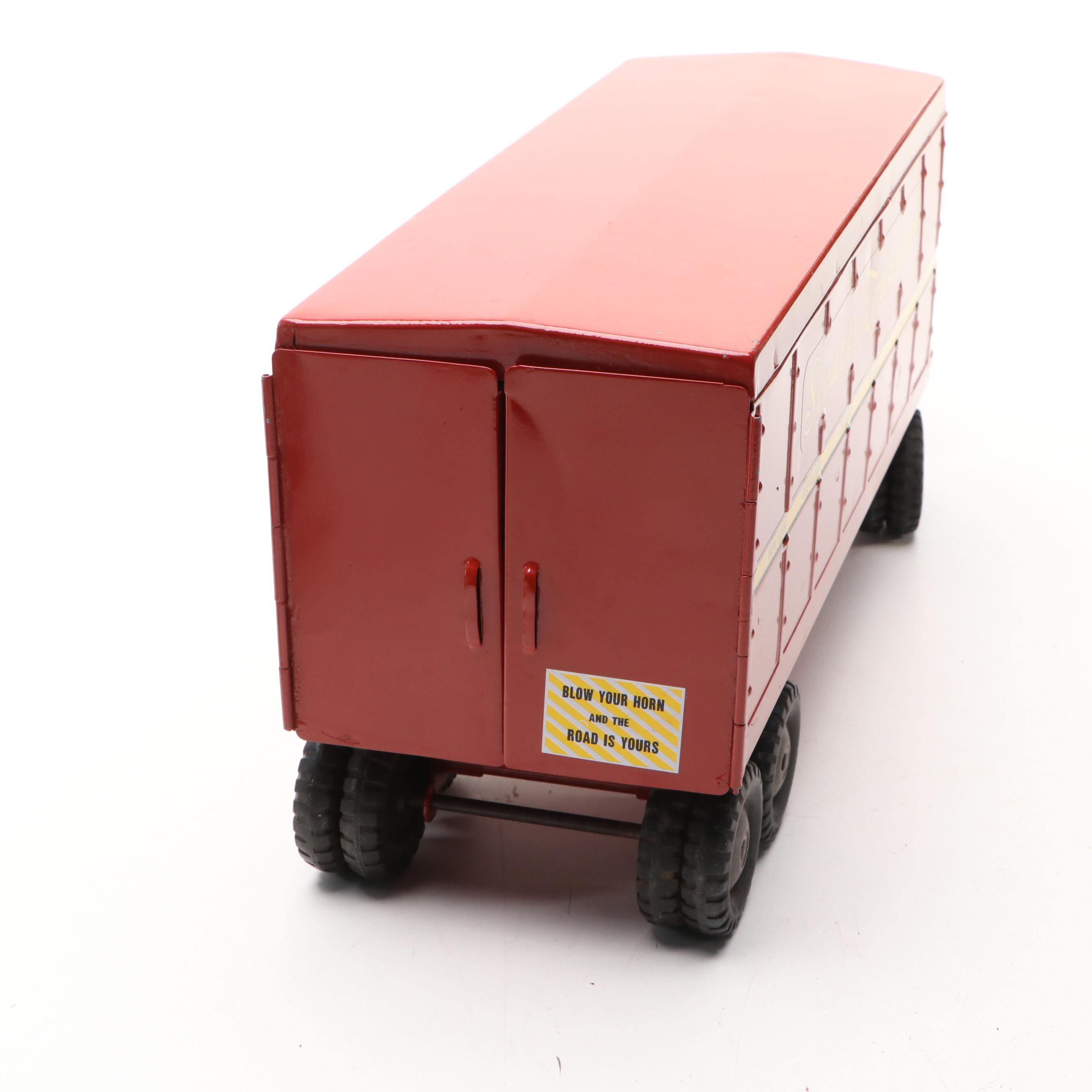 StructoToys Pressed Steel Toy Trucks, Mid-20th Century