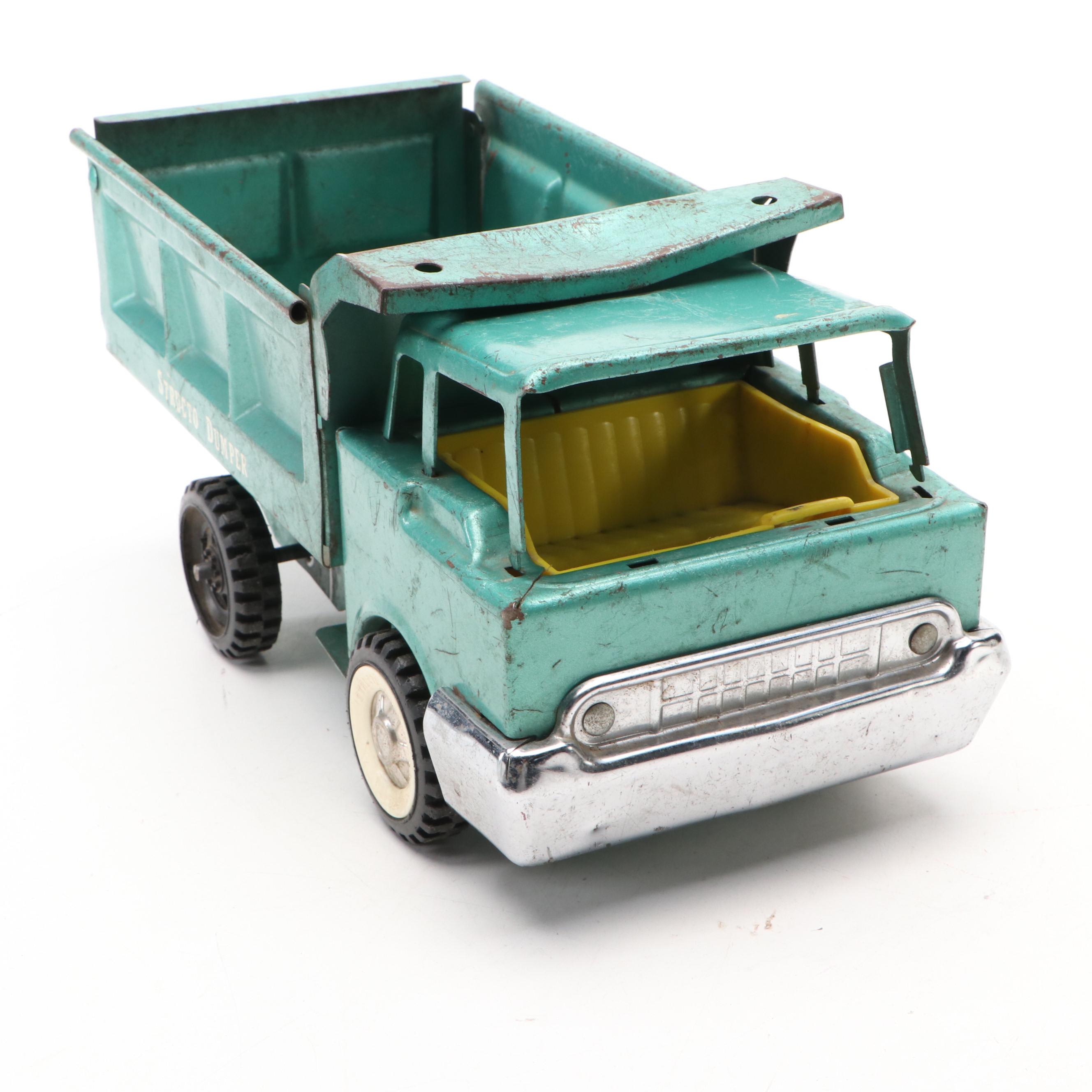 StructoToys Pressed Steel Toy Trucks, Mid-20th Century