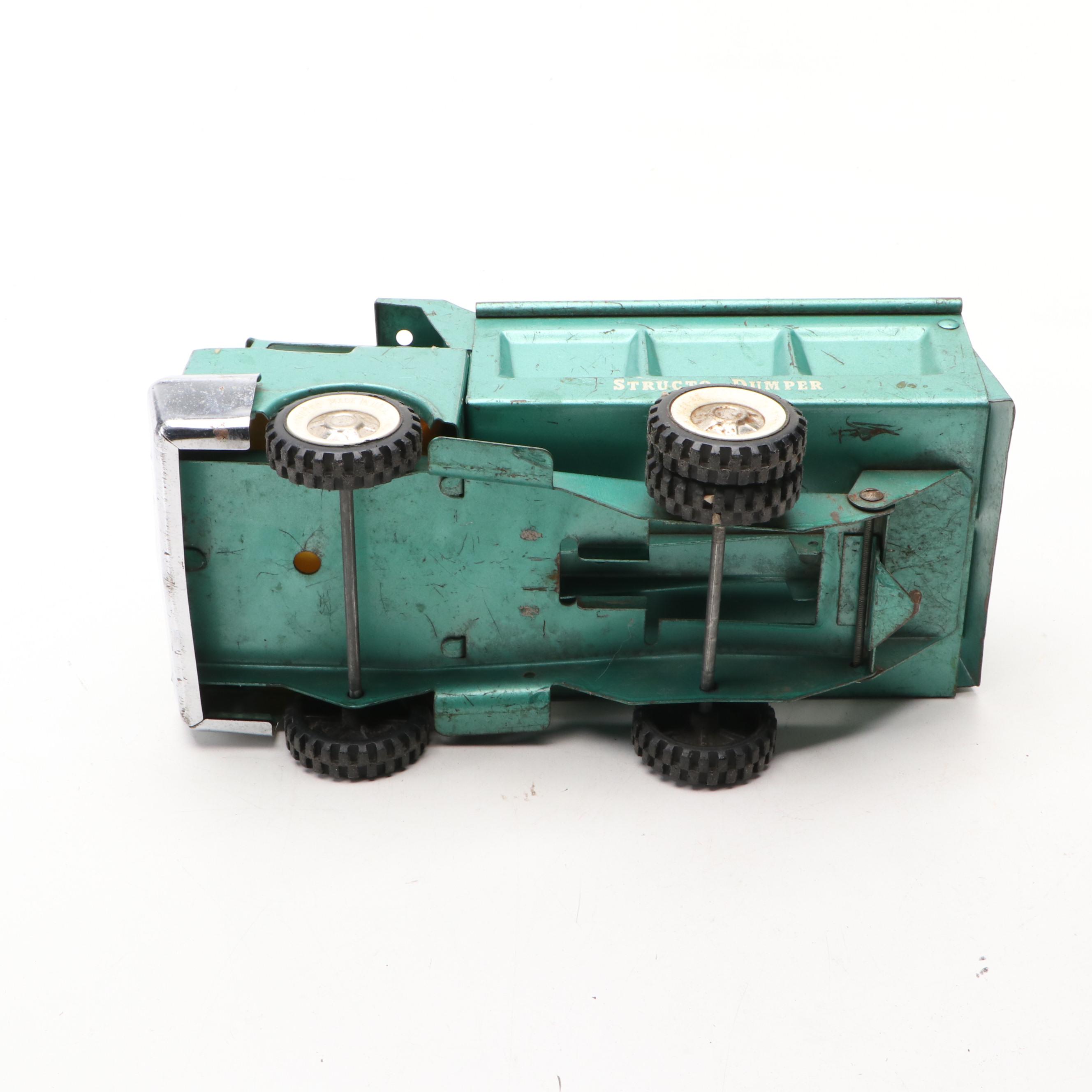 StructoToys Pressed Steel Toy Trucks, Mid-20th Century