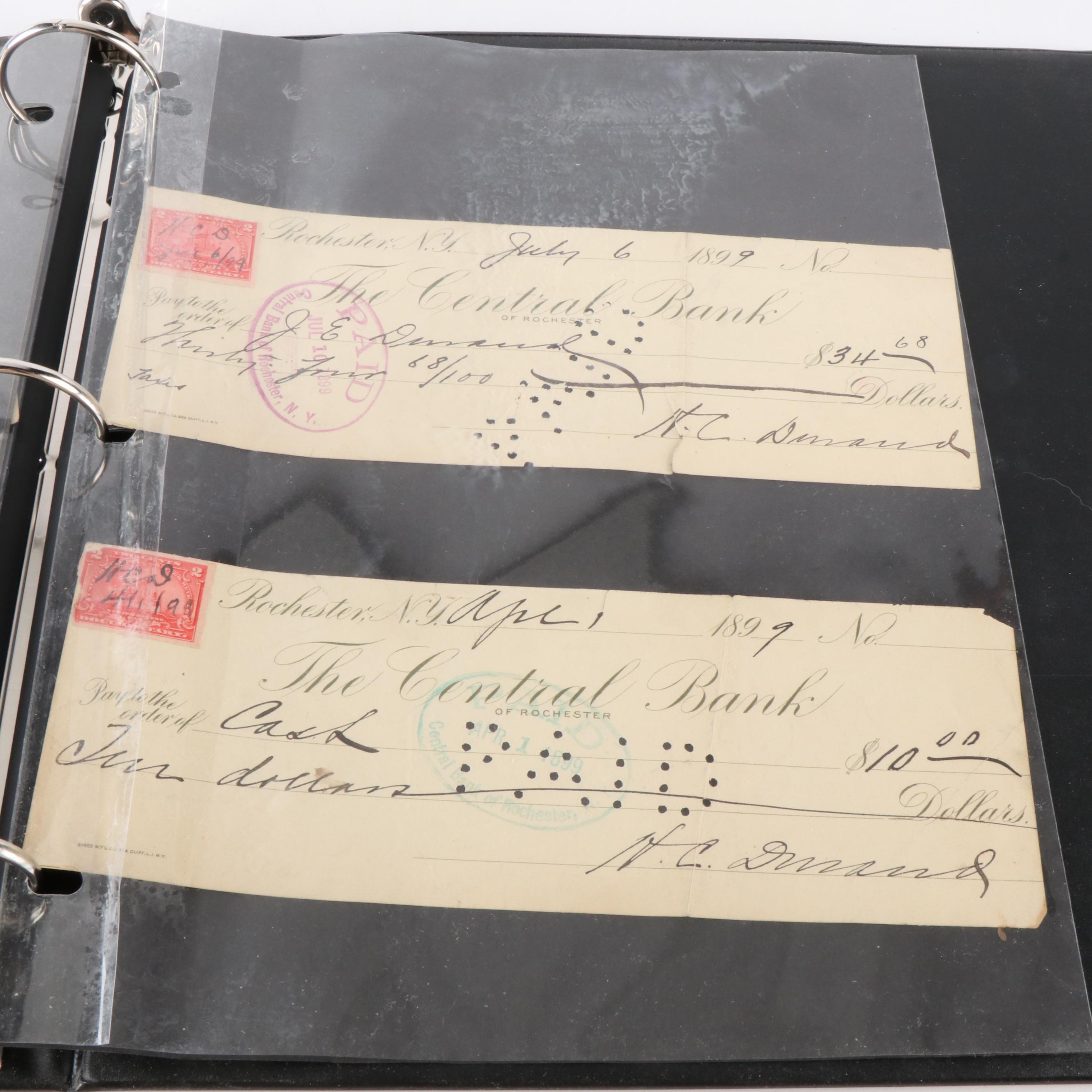 Five Albums of Antique to Vintage U.S. Postage Stamps and More