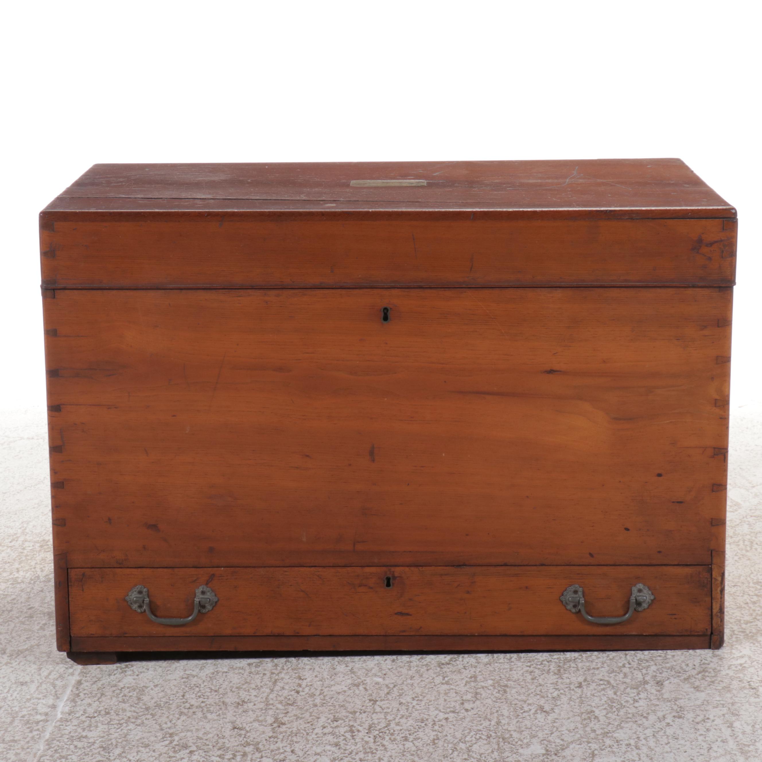 Chinese Camphor Blanket Chest