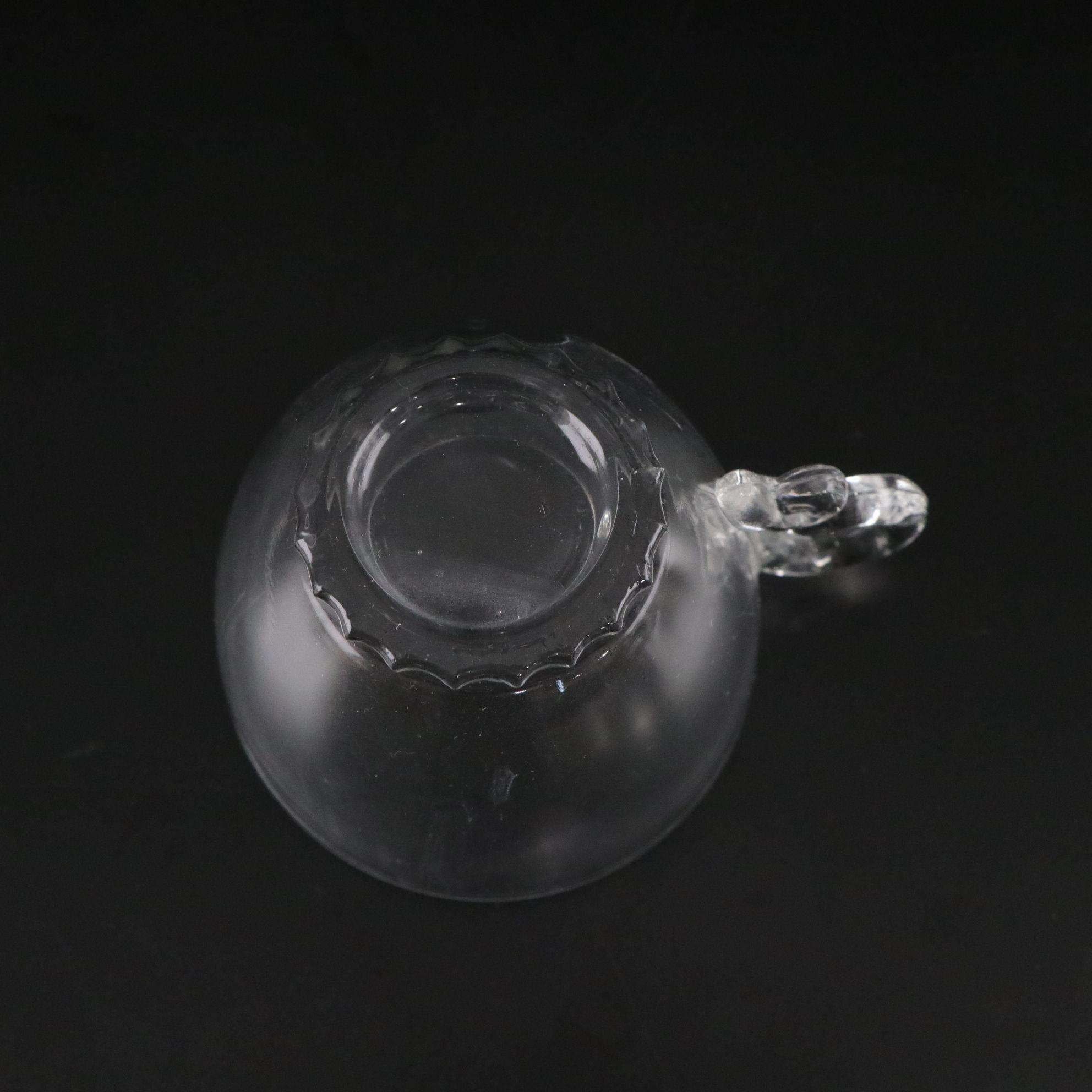 Heisey "Lariat" Glass Punch Bowl, Underplate, Ladle, and 12 Cups