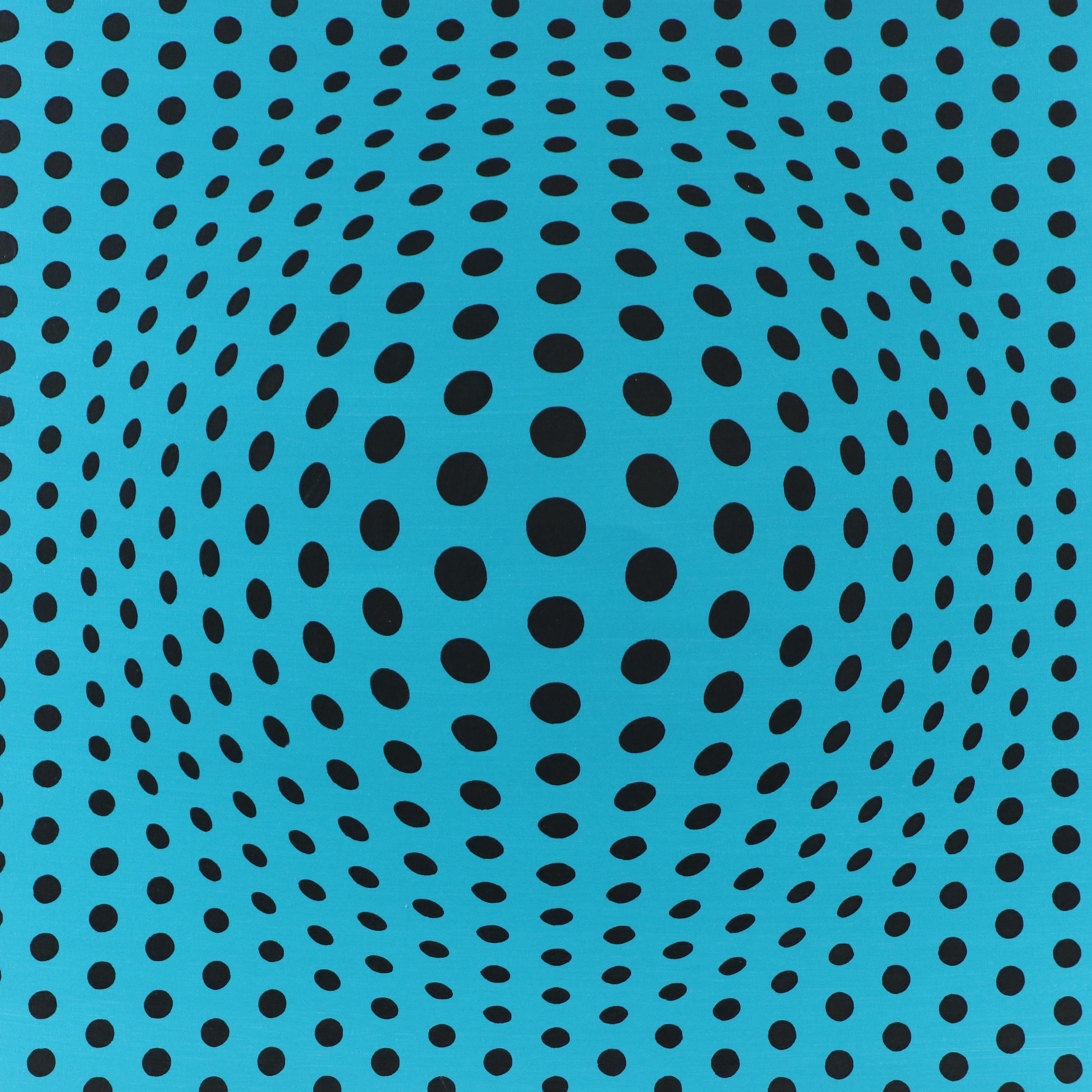 deSanto Op Art Acrylic Painting, 2025