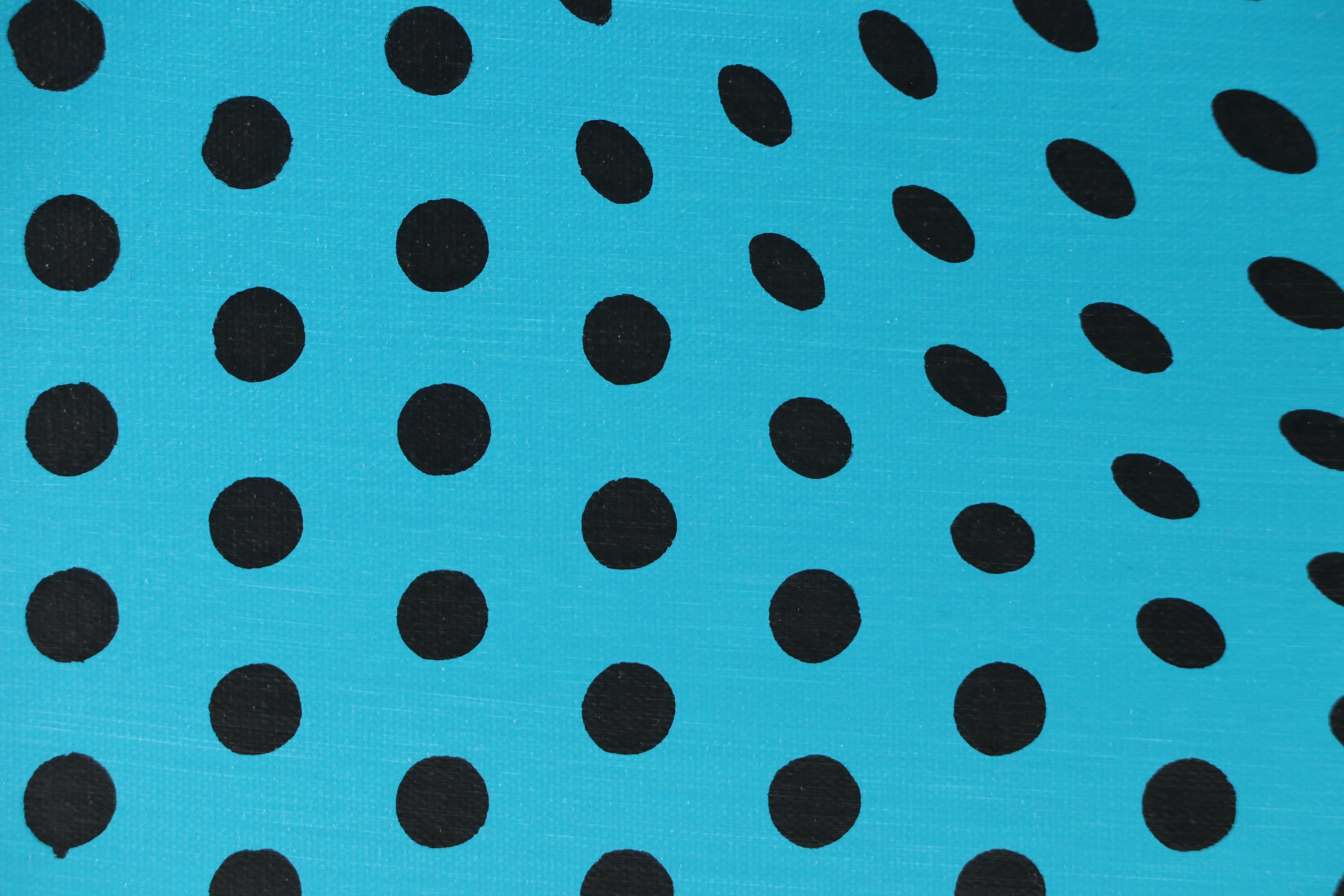 deSanto Op Art Acrylic Painting, 2025