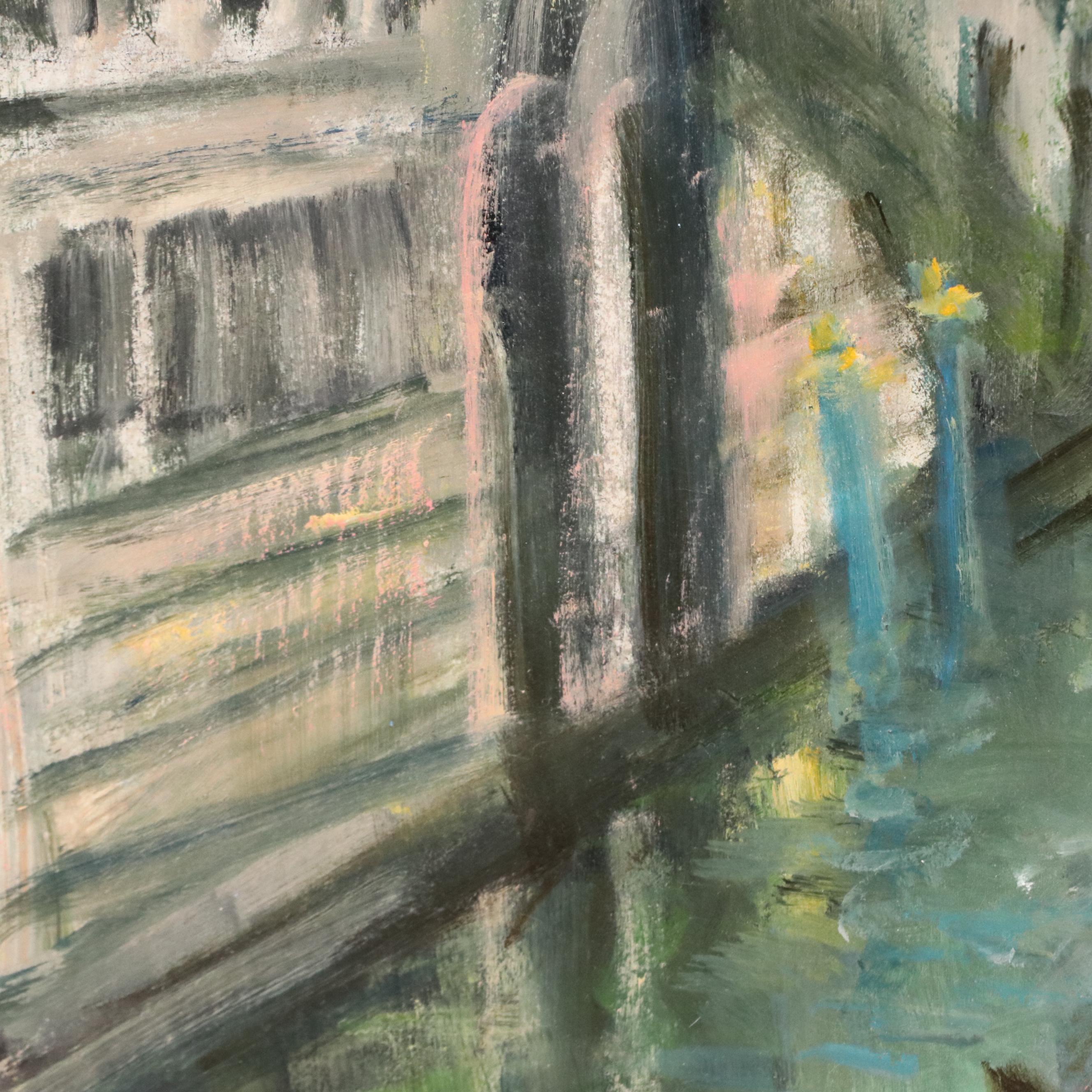 Nino Pippa Oil Painting "Venice - The Bridge of Sighs," 2016