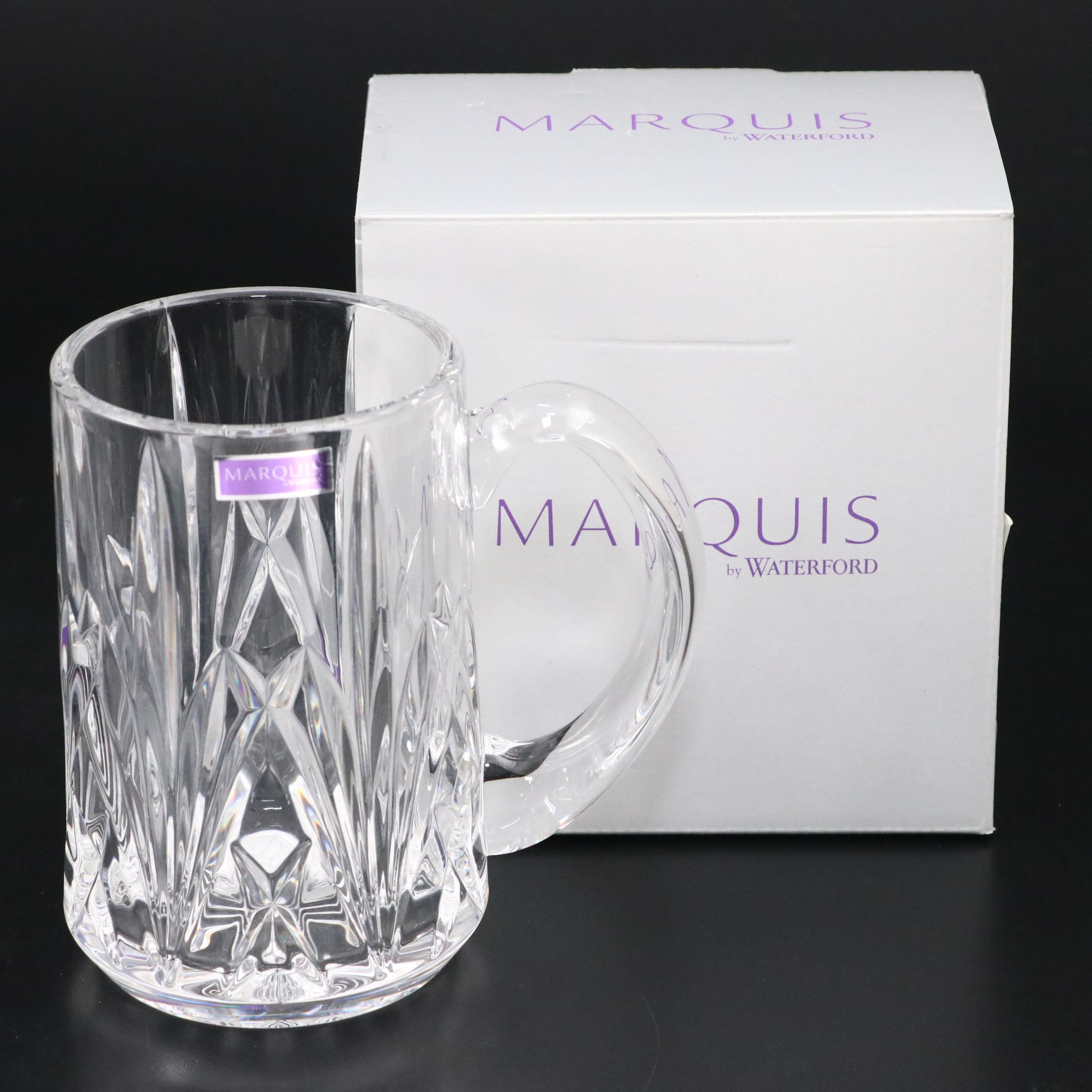 Marquis by Waterford "Brookside" Crystal Beer Steins