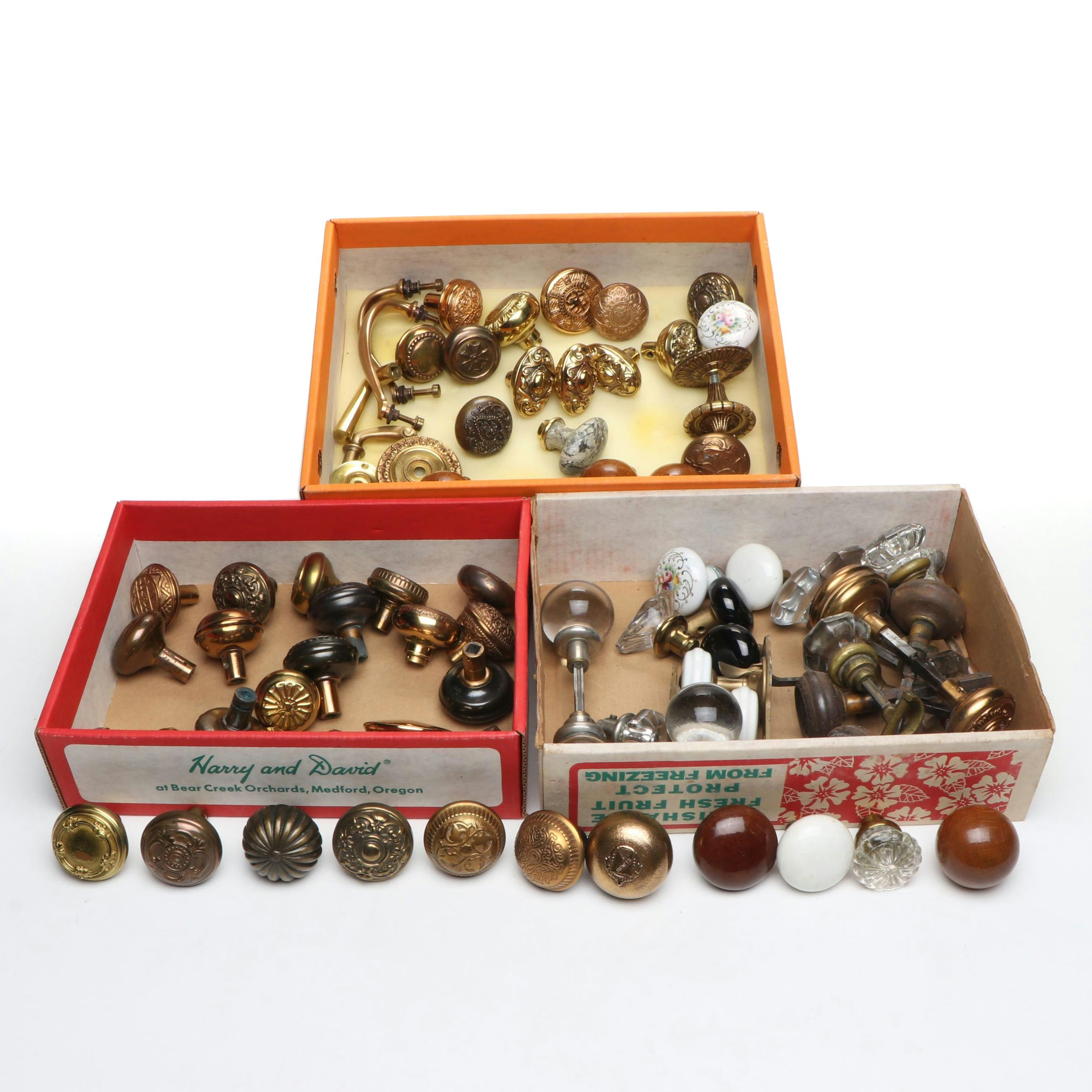 Ornate, Ceramic, Wooden and Other Doorknobs and Handles