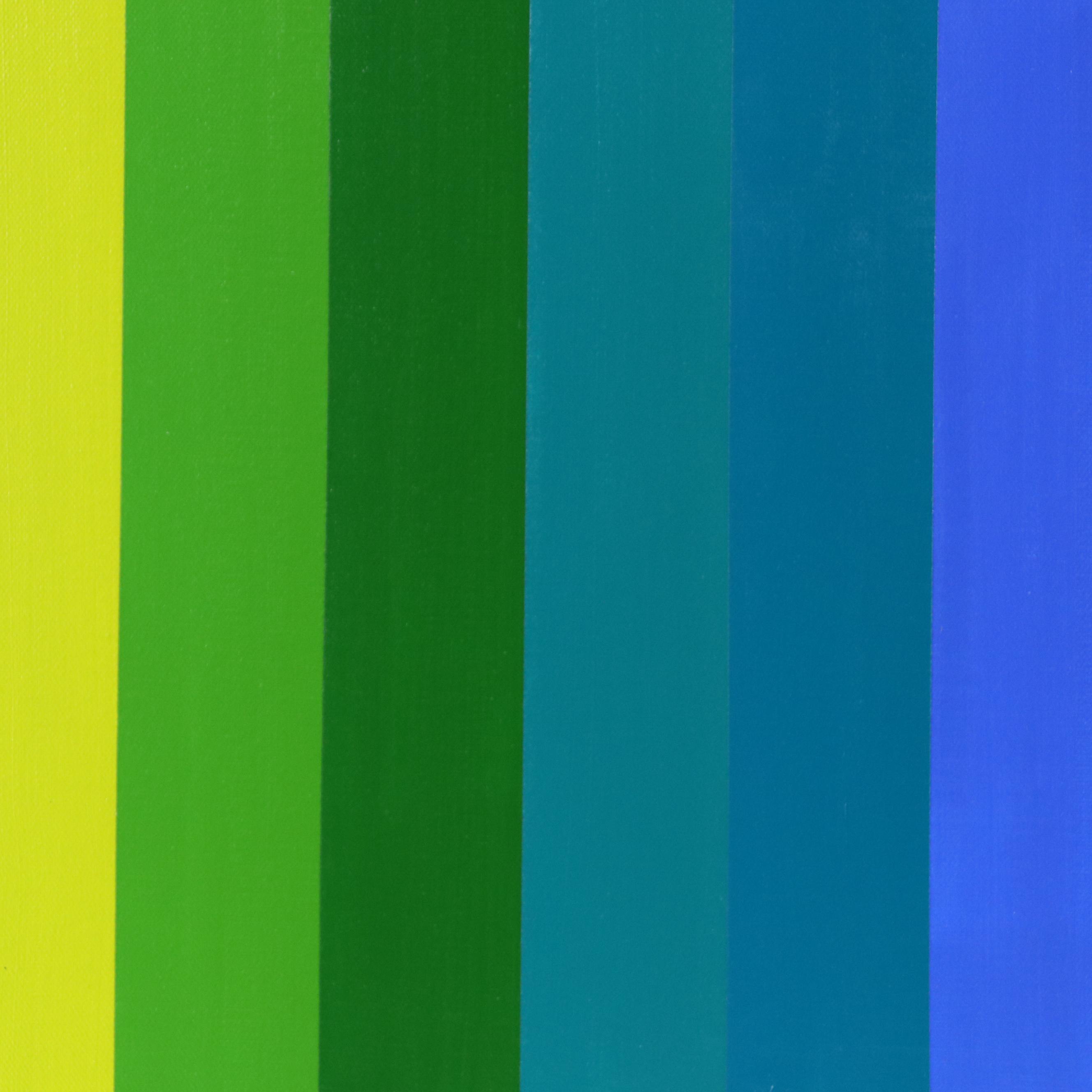 deSanto Geometric Acrylic Painting "Prismal," 2025