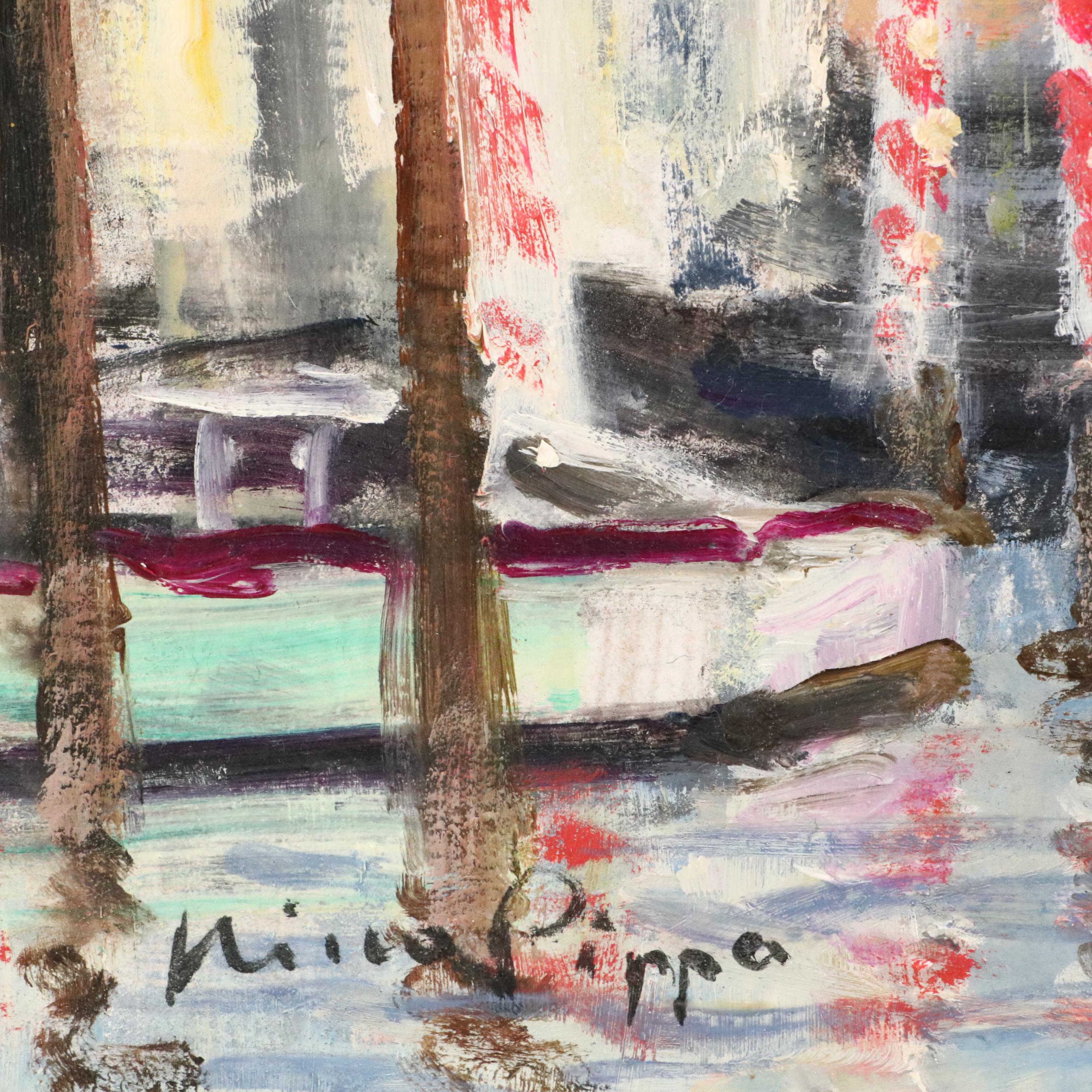 Nino Pippa Oil Painting "Venice - Grand Canal at La Salute," 2016