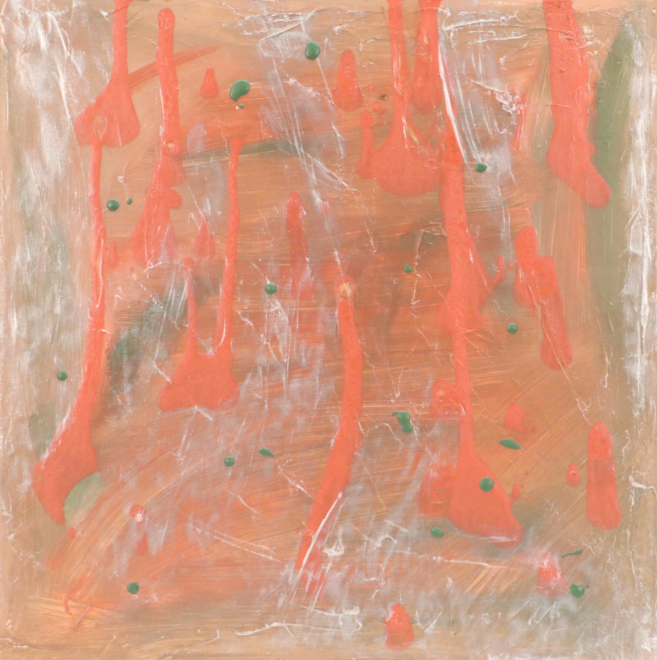 Abstract Composition Acrylic Painting, 21st Century