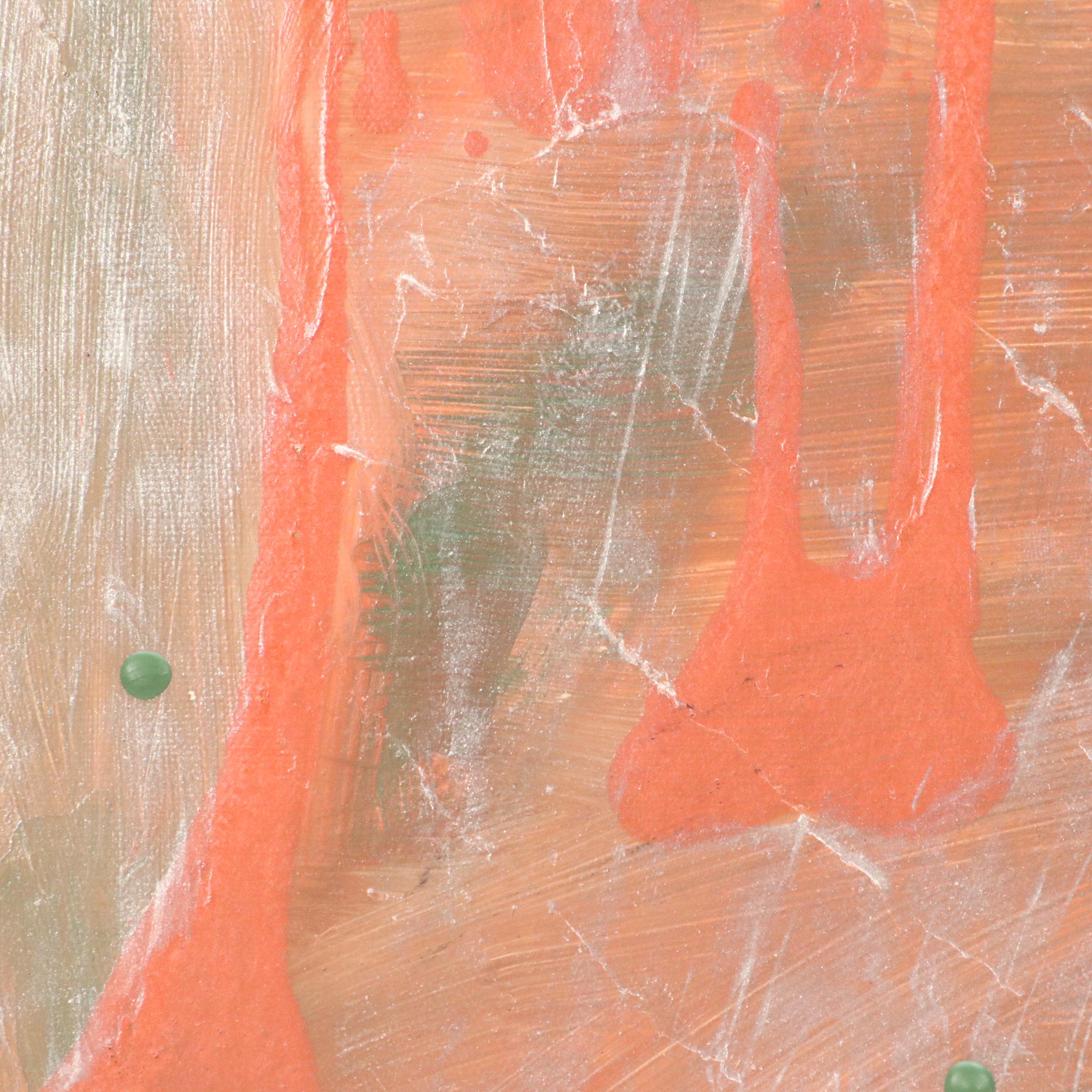 Abstract Composition Acrylic Painting, 21st Century