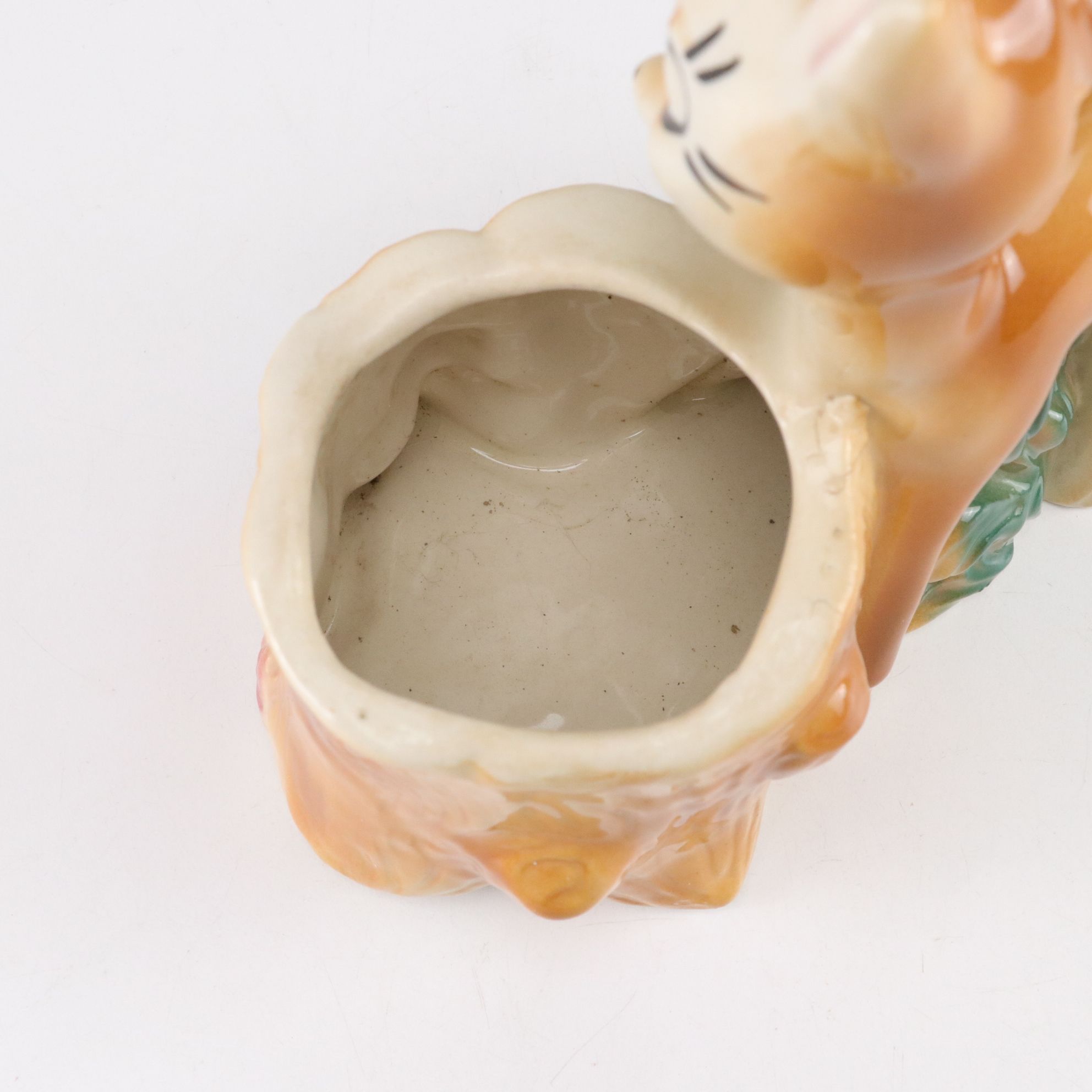 Ceramic Mickey Mouse & Bambi Planters, Mid-20th Century