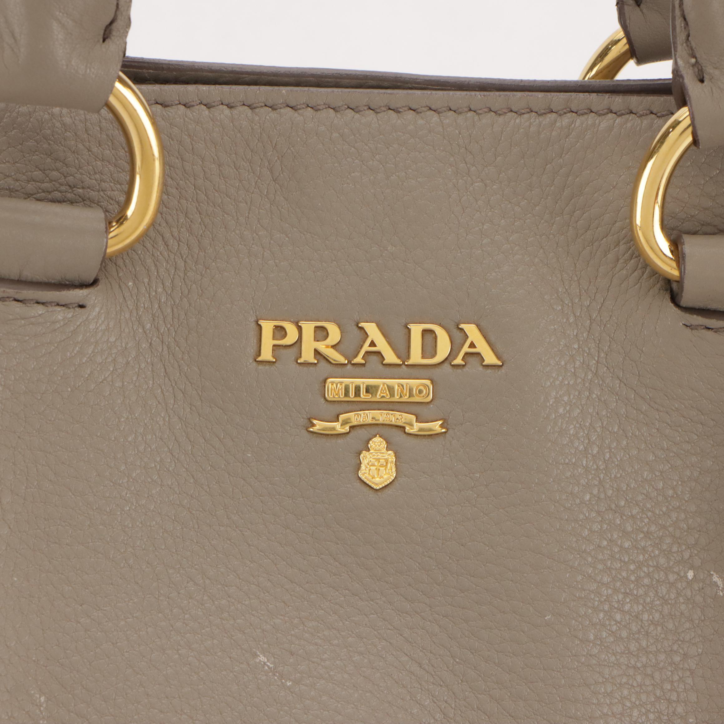 Prada Vitello Daino Leather Tote