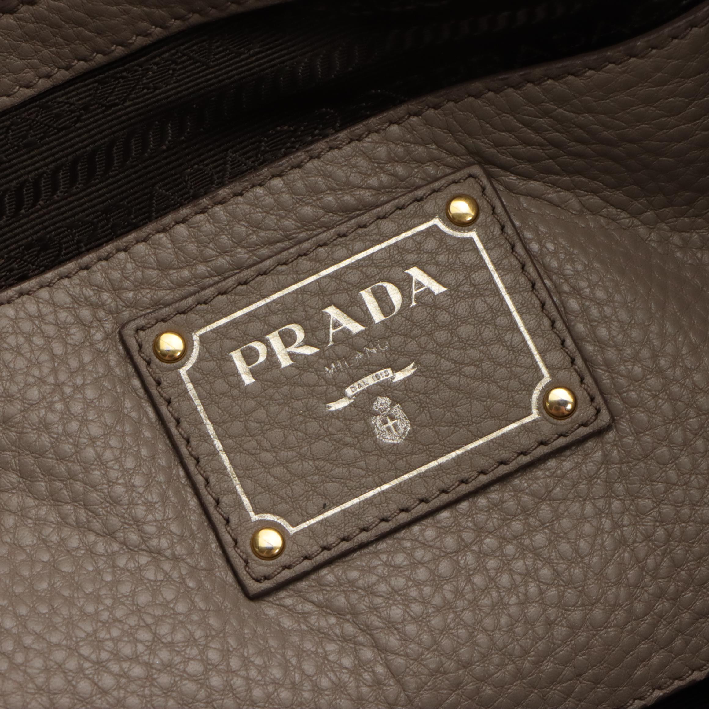 Prada Vitello Daino Leather Tote