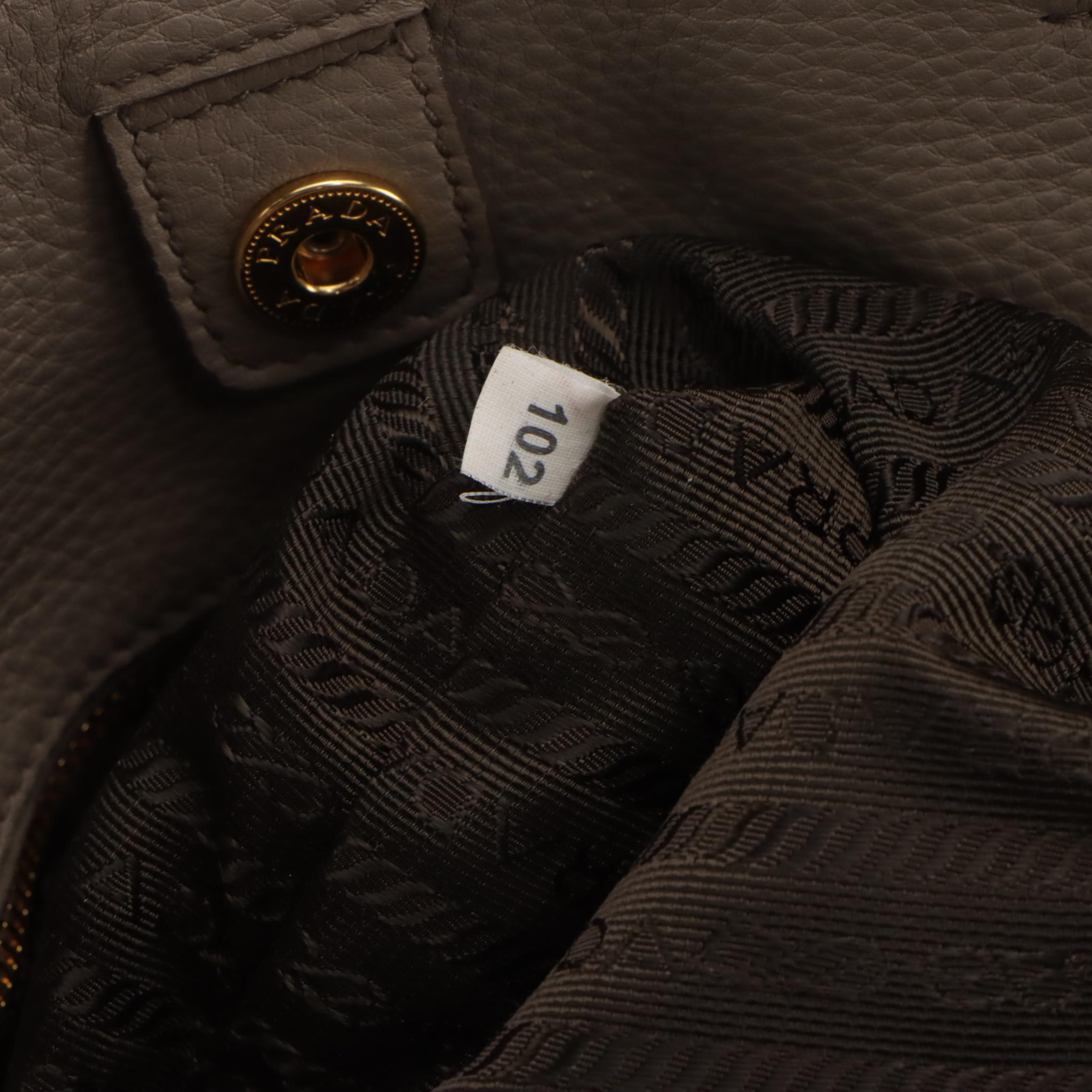 Prada Vitello Daino Leather Tote