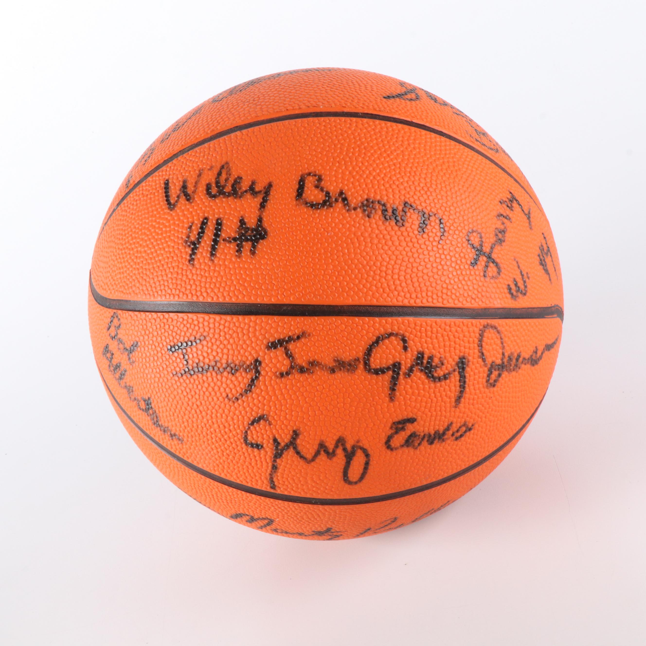 1978-79 University of Louisville Team Signed Basketballs with Cards and More