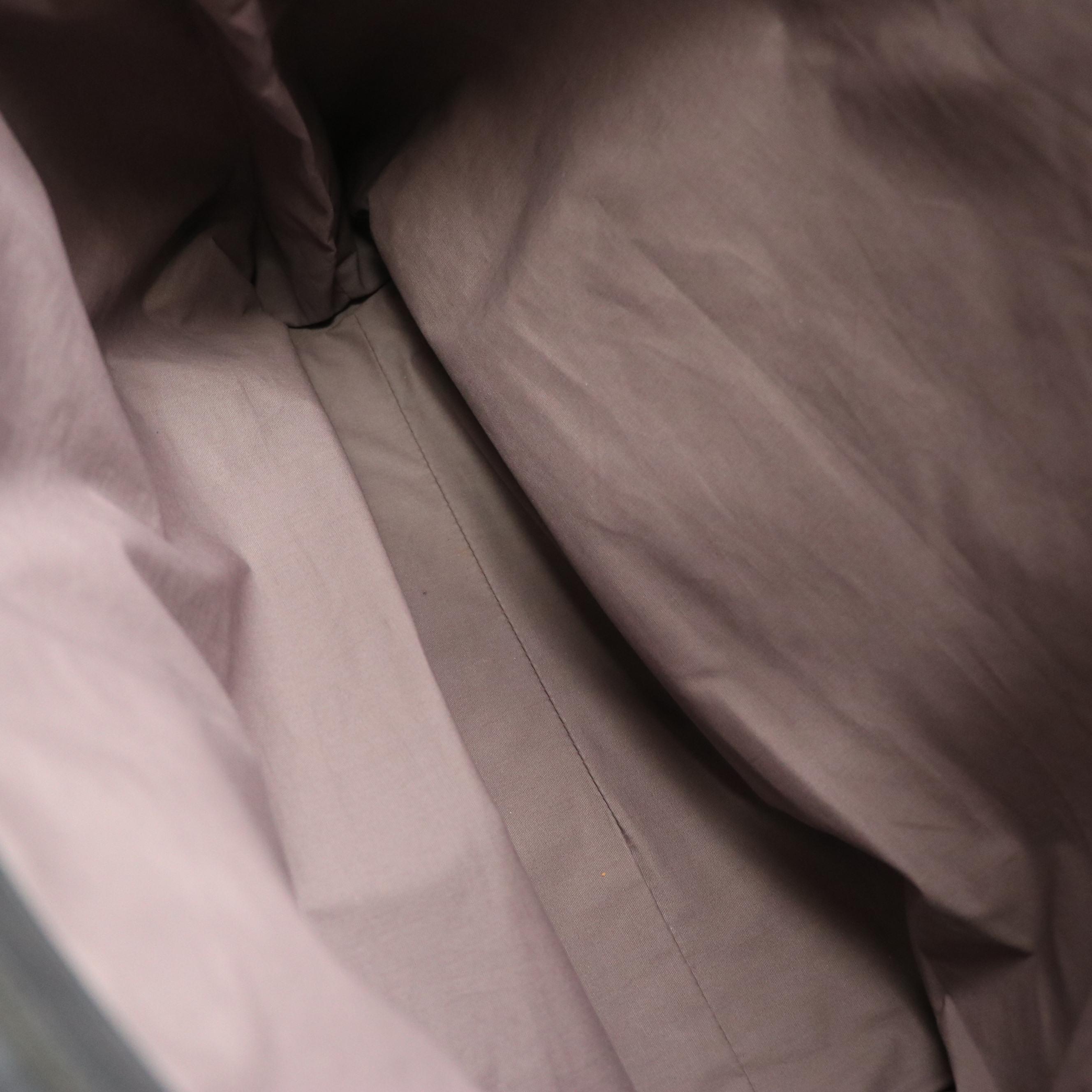 Bottega Veneta Buckle Strap Tote Bag in Grey Intrecciato Calfskin Leather