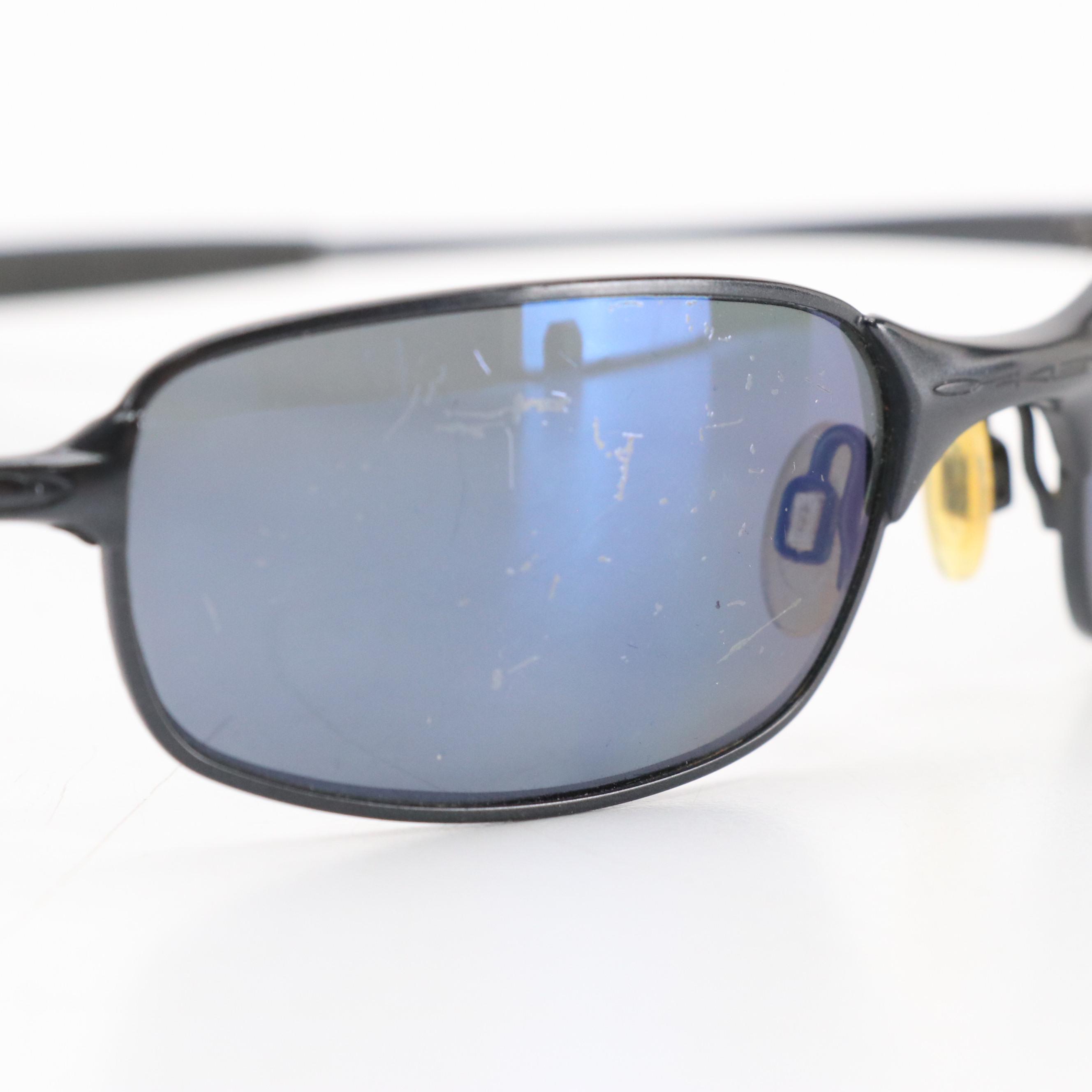 Ray-Ban RB4147 Boyfriend and Oakley Square Wire 2.0 Polarized Sunglasses