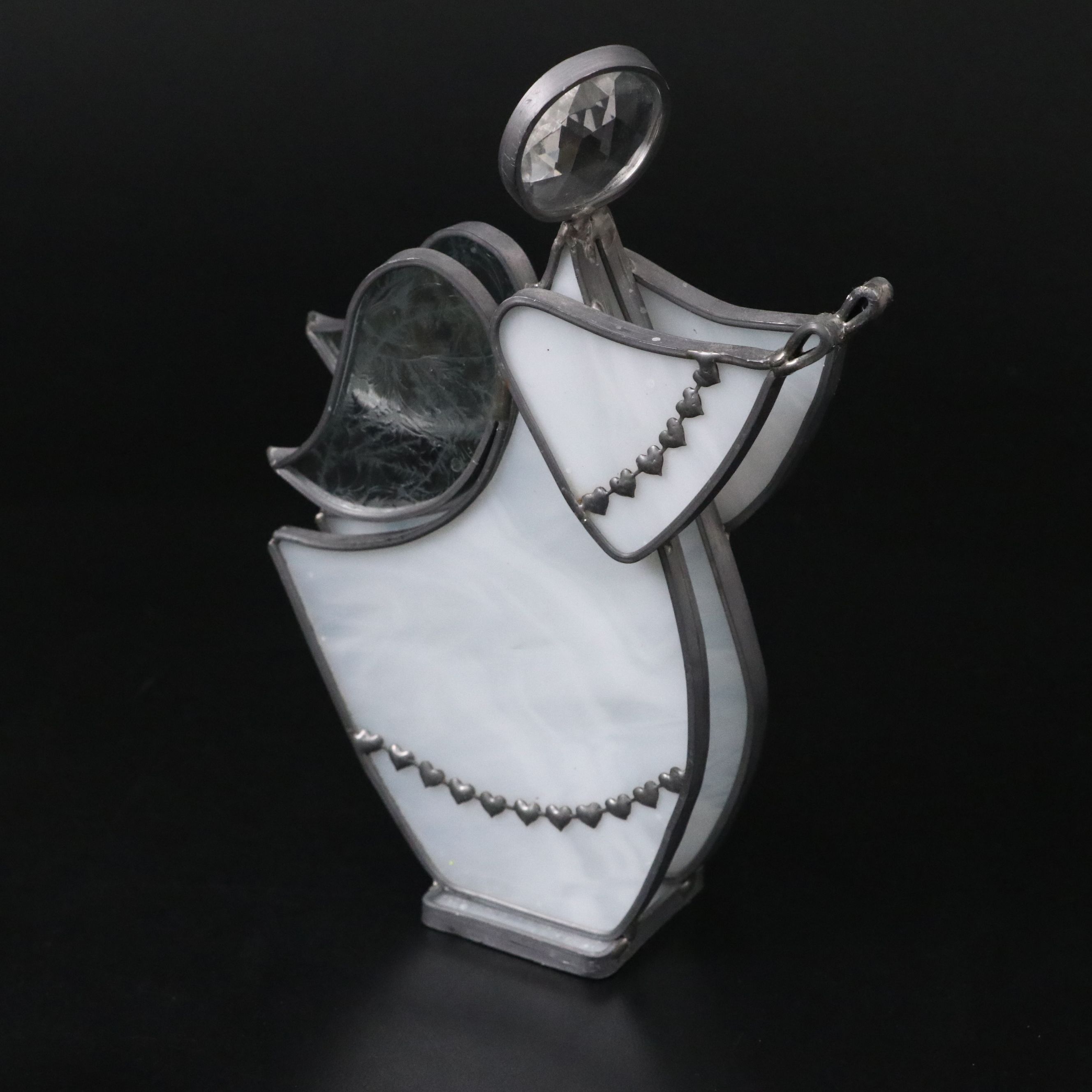 American Art Glass Angel Votive Holders, Glass Bell, and More Glass Décor