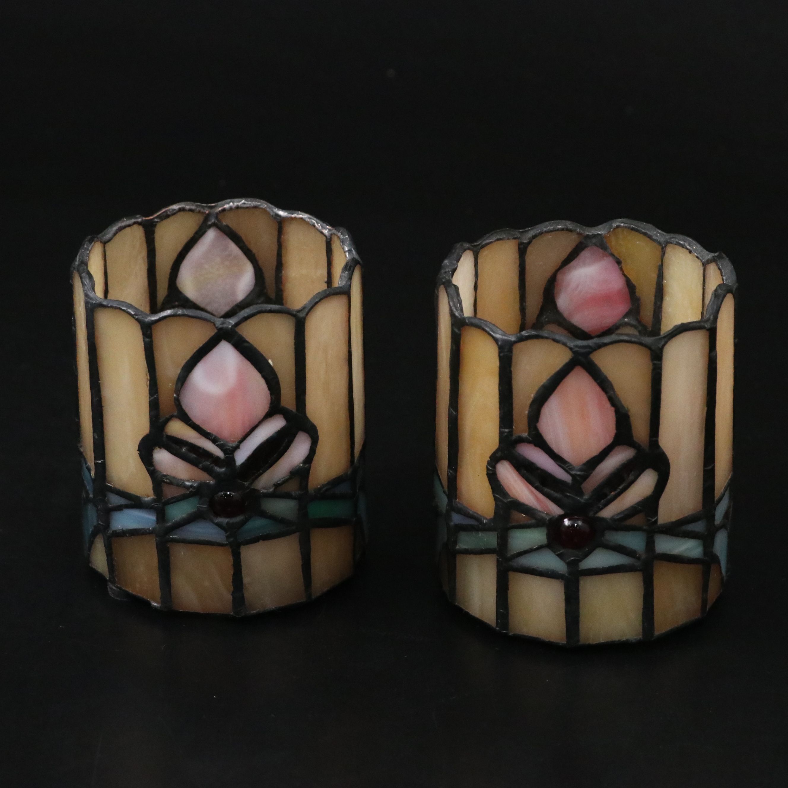 American Art Glass Angel Votive Holders, Glass Bell, and More Glass Décor