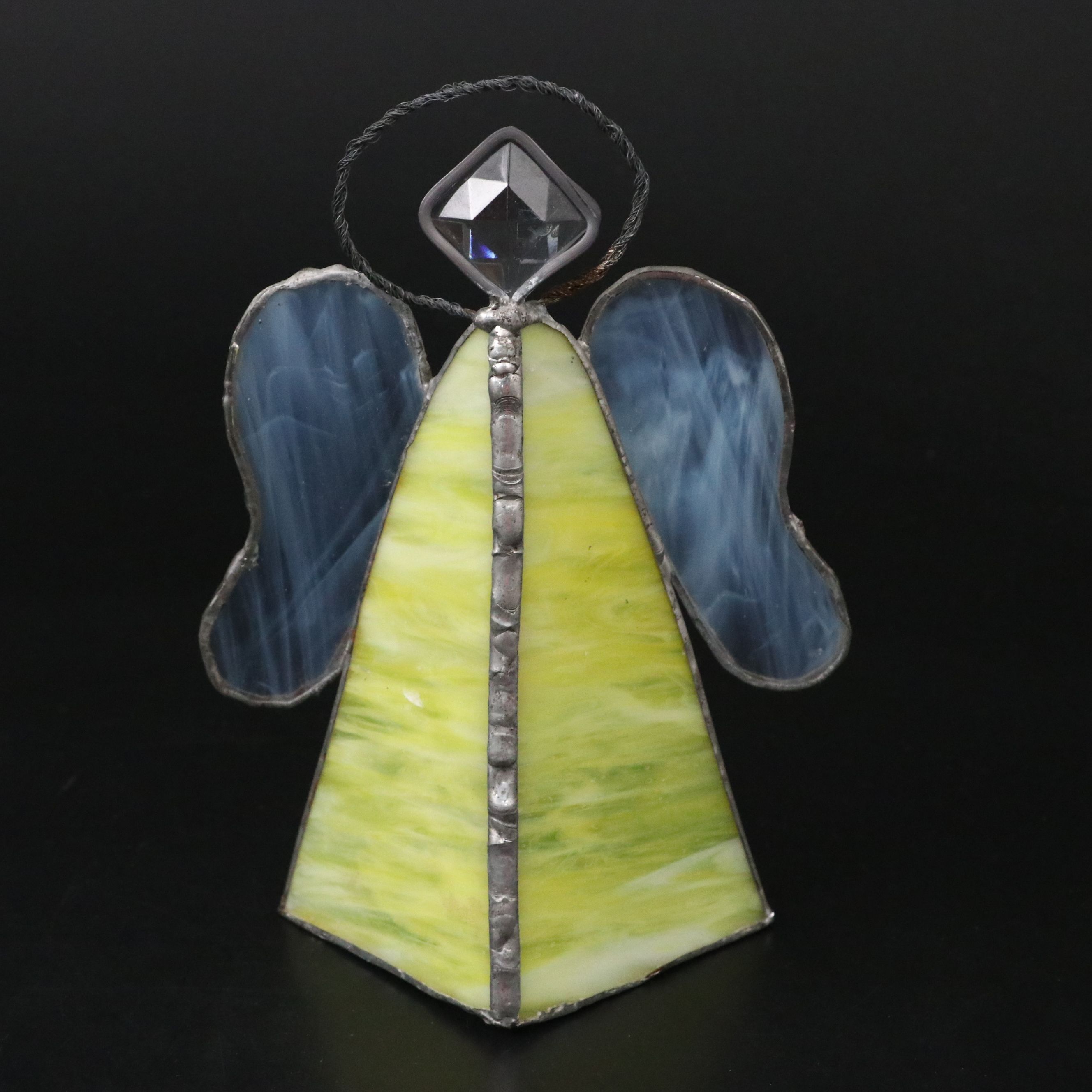 American Art Glass Angel Votive Holders, Glass Bell, and More Glass Décor