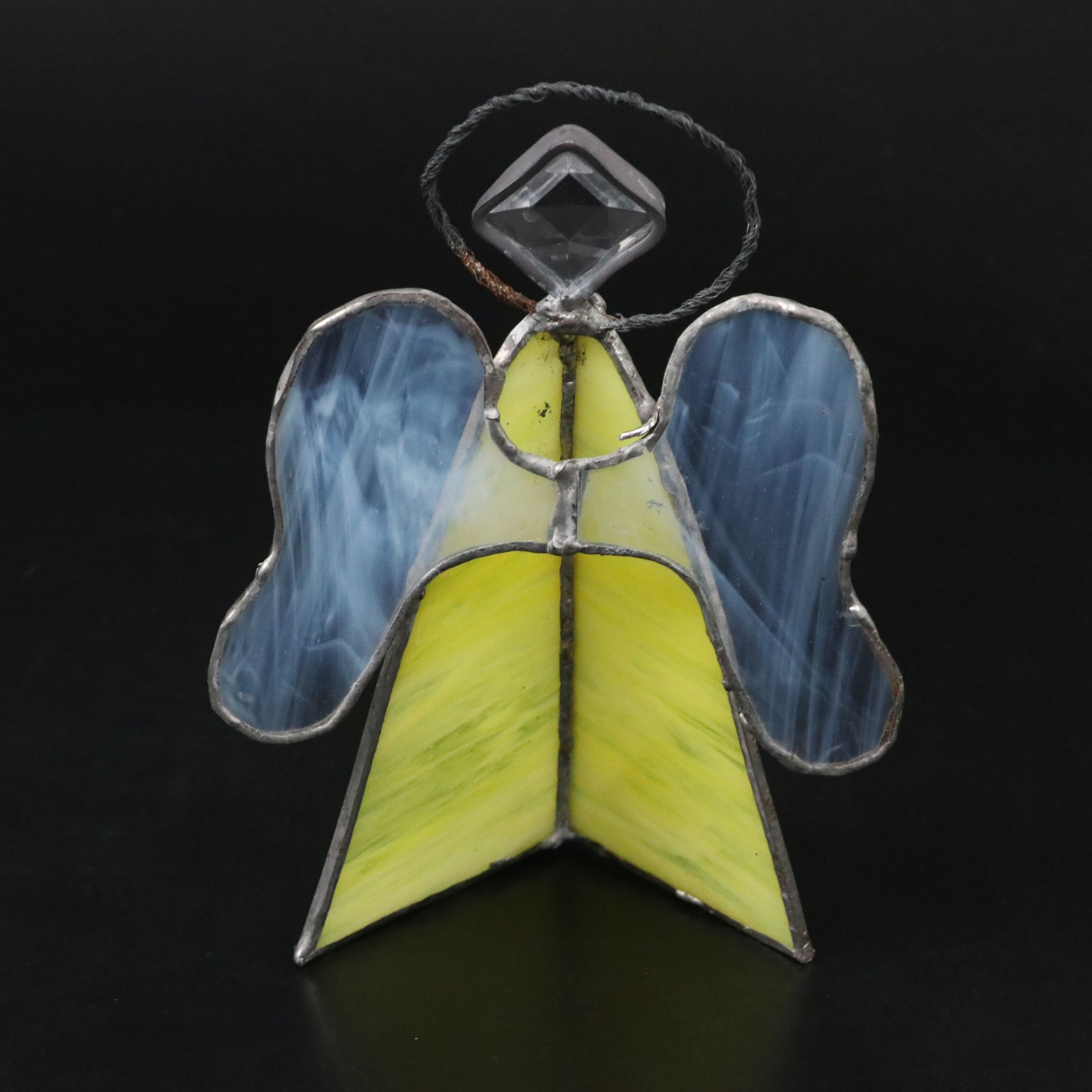 American Art Glass Angel Votive Holders, Glass Bell, and More Glass Décor