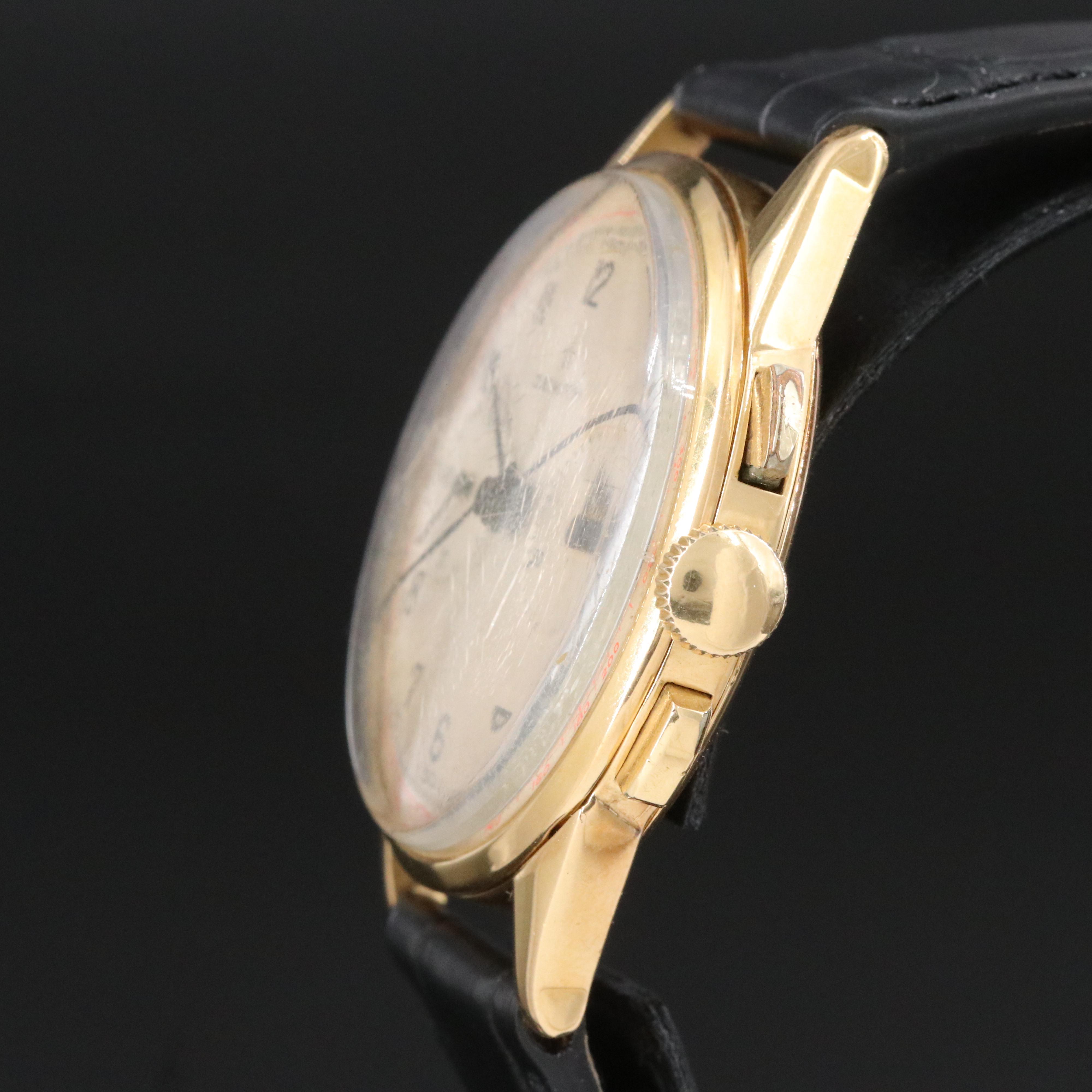 18K Zenith Chronograph Vintage Watch
